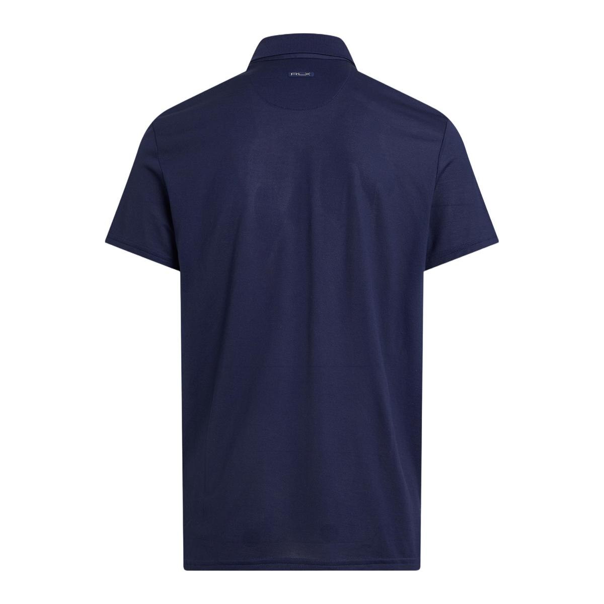 Polo Técnico de Homem Tailored Fit Azul-marinho-2