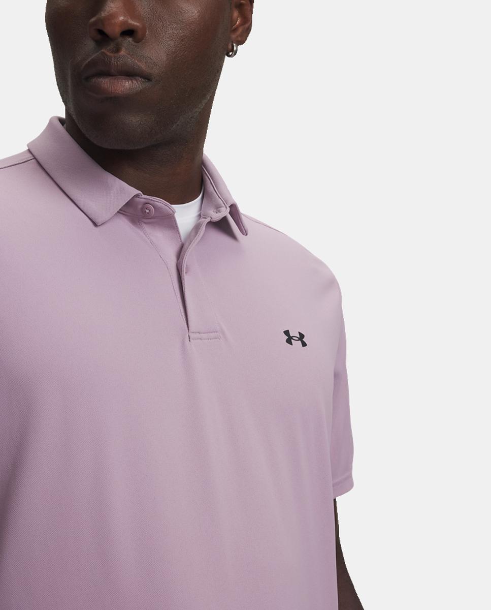 Polos de Homem Ua T2G Pique Polo Malva-3