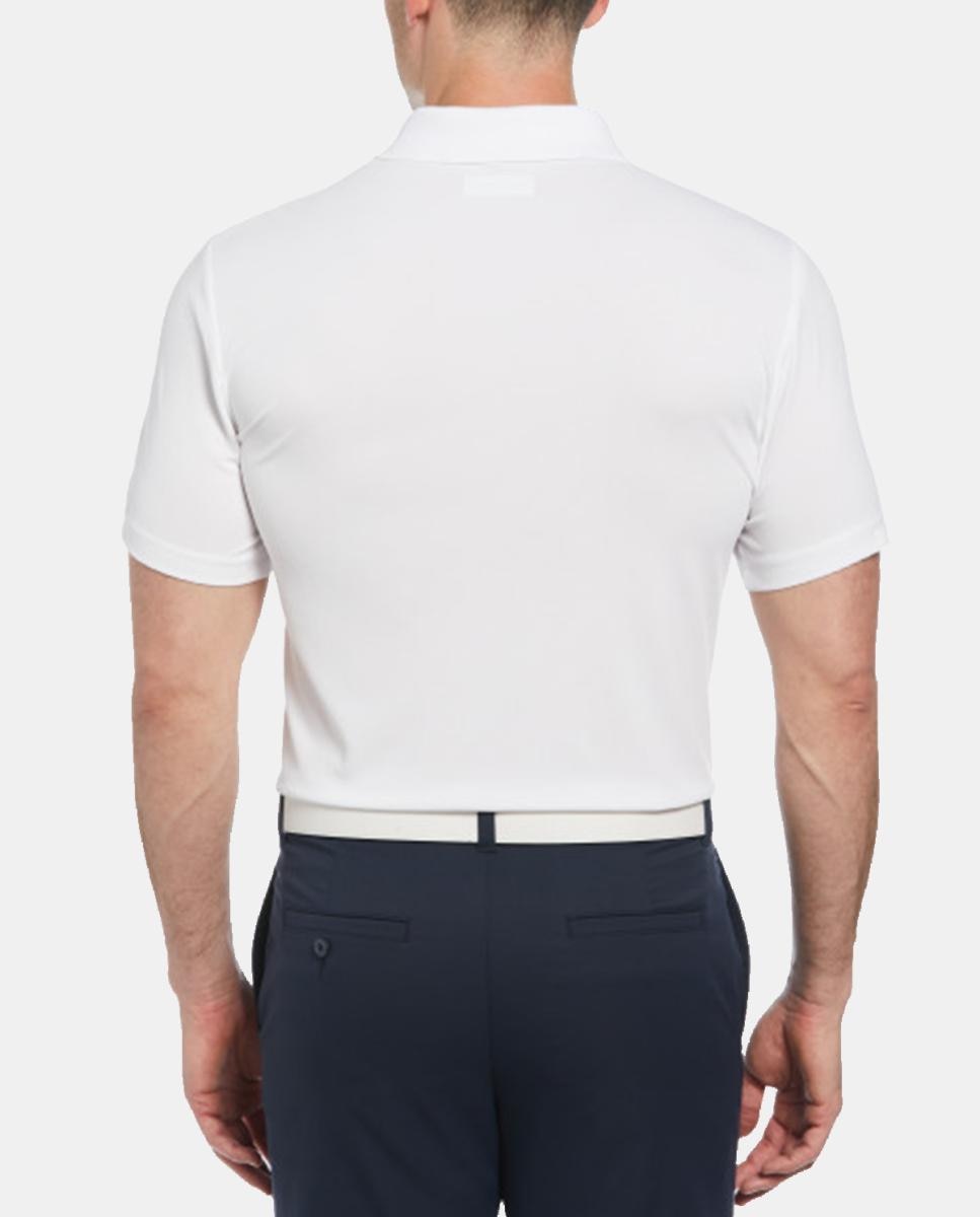 Polo de Golfe de Homem Ottoman Branco-2