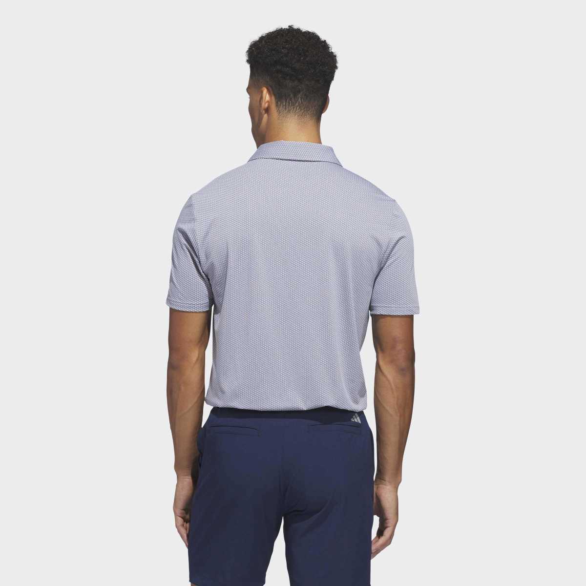 Polo de Homem Performance Textured Branco-2