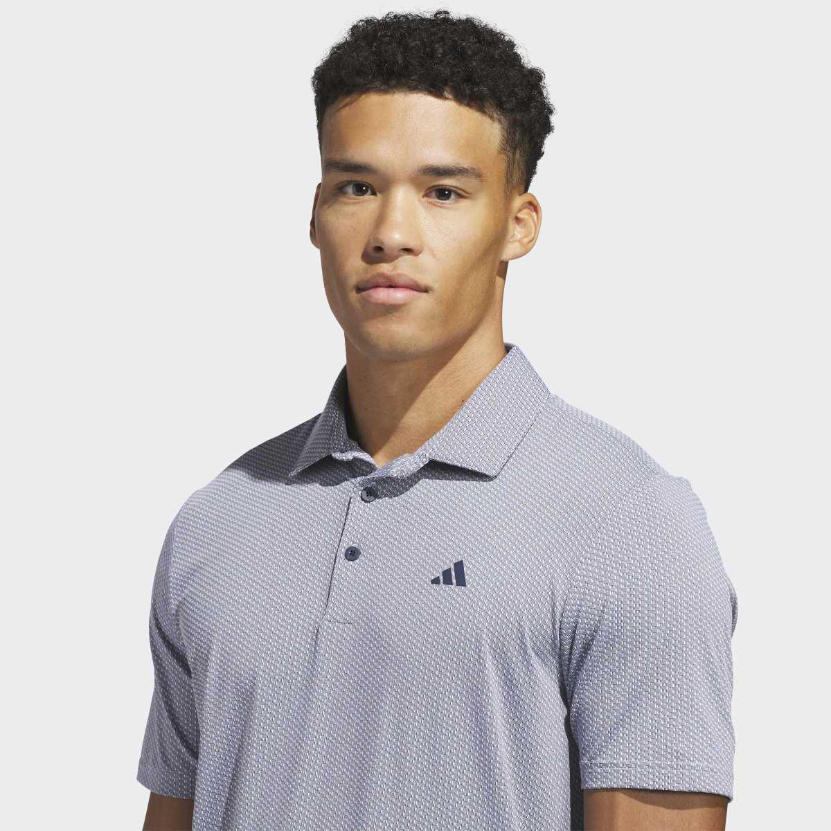 Polo de Homem Performance Textured Branco-4