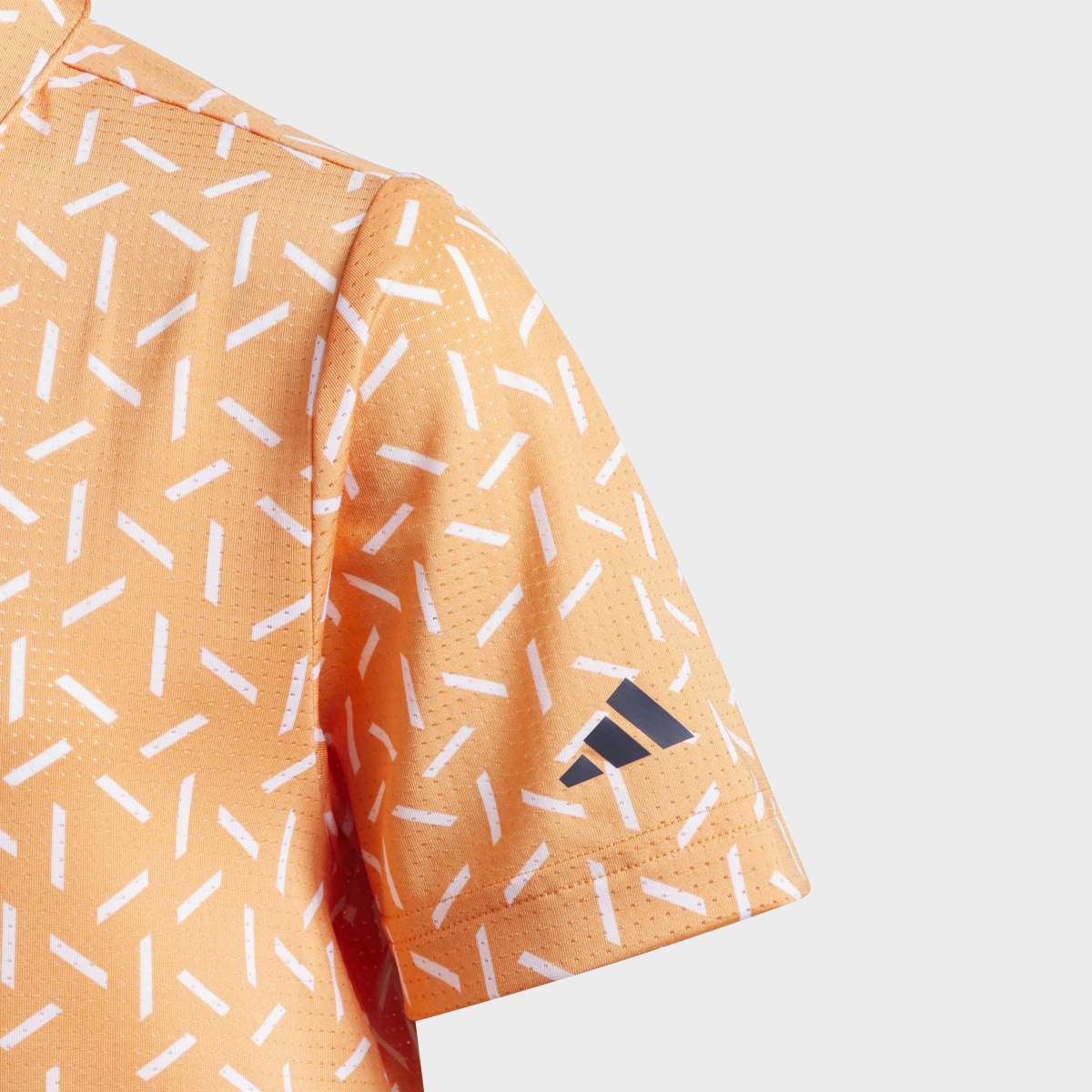 Polo de Criança Ultimate 365 Printed Laranja-4