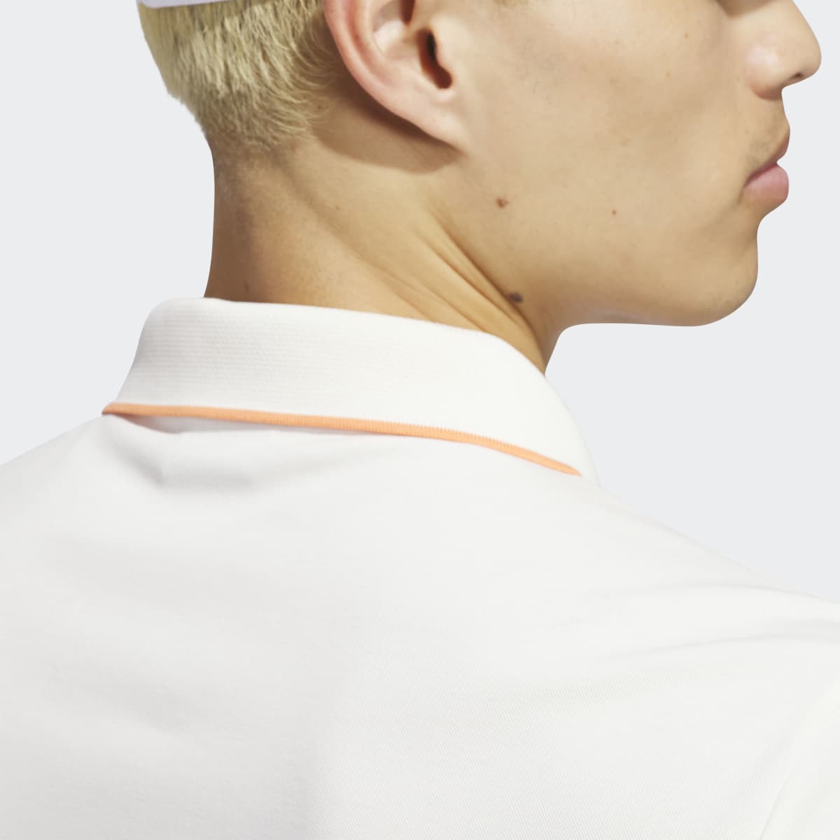 Polo de Homem Twistknit Trefoil Branco-3