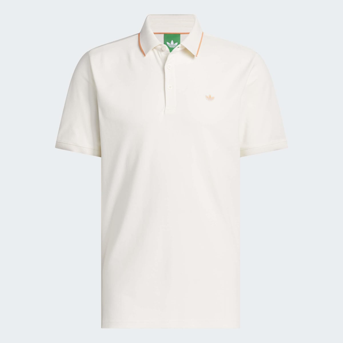 Polo de Homem Twistknit Trefoil Branco-7