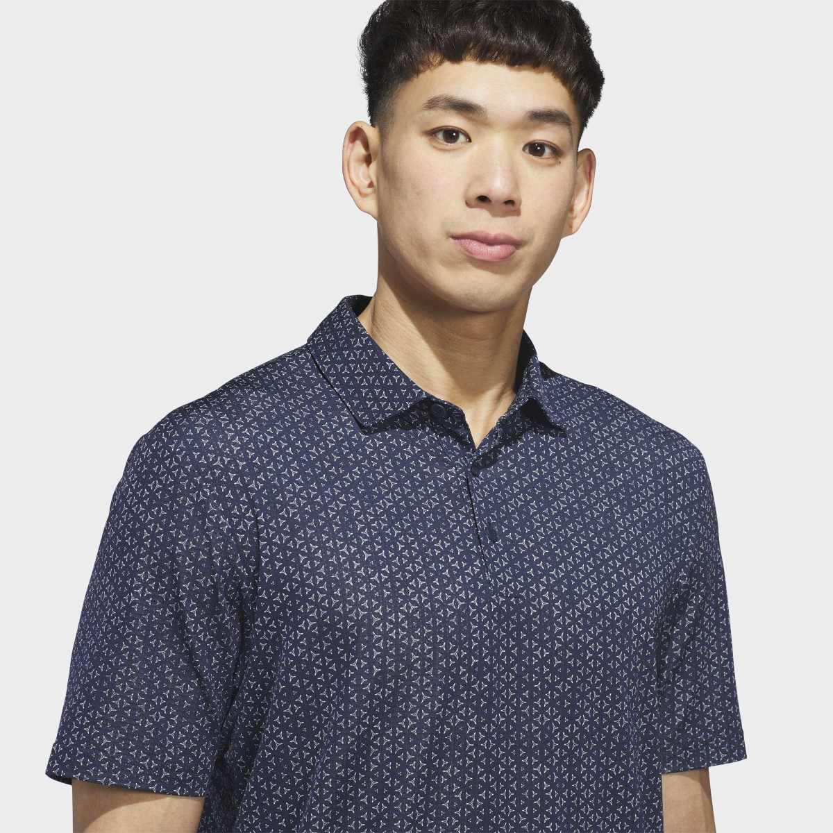 Polo de Homem Climacool Azul-5