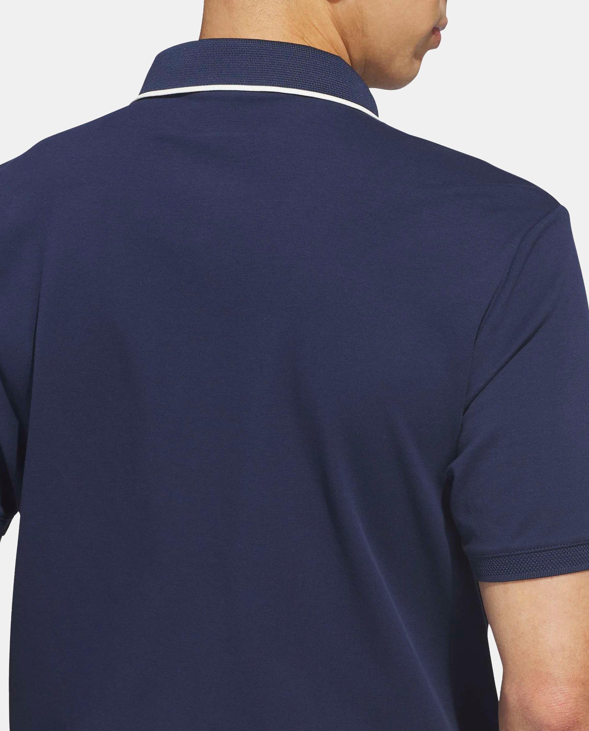 Polo de Golf de Homem Trefoil Originals Azul-escuro-4