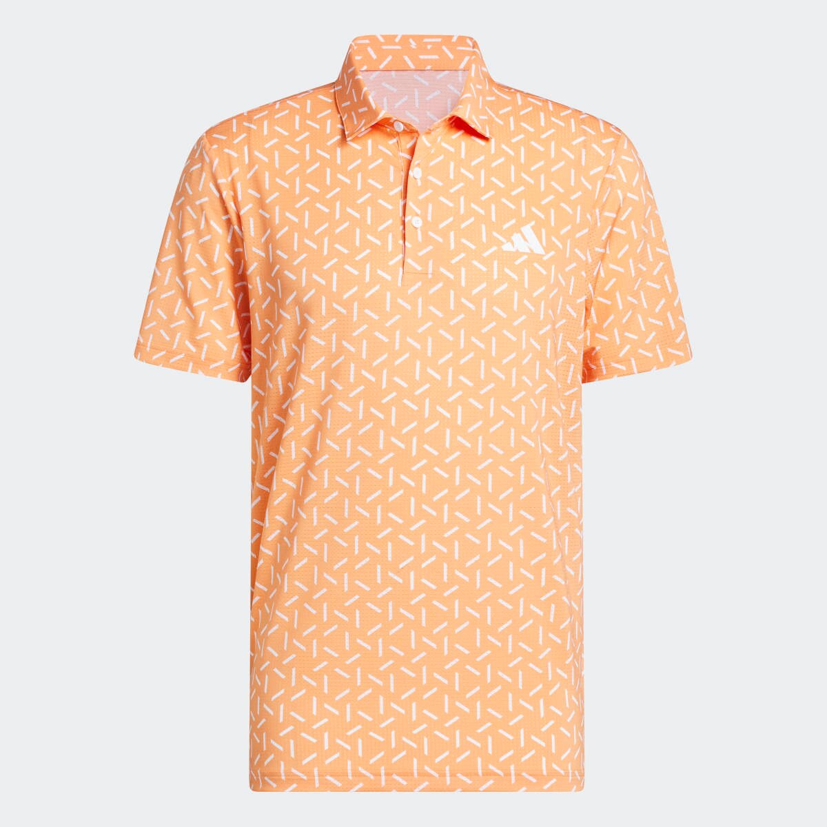 Polo de Homem Climacool Con Estampado Malla Ultimate365 Laranja-6