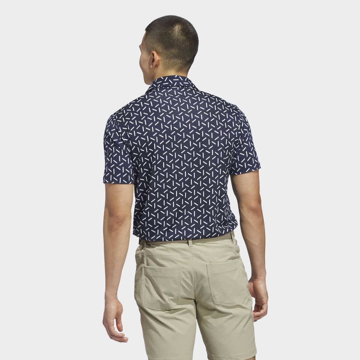 Polo de Homem Climacool Con Estampado Malla Ultimate365 Azul-2