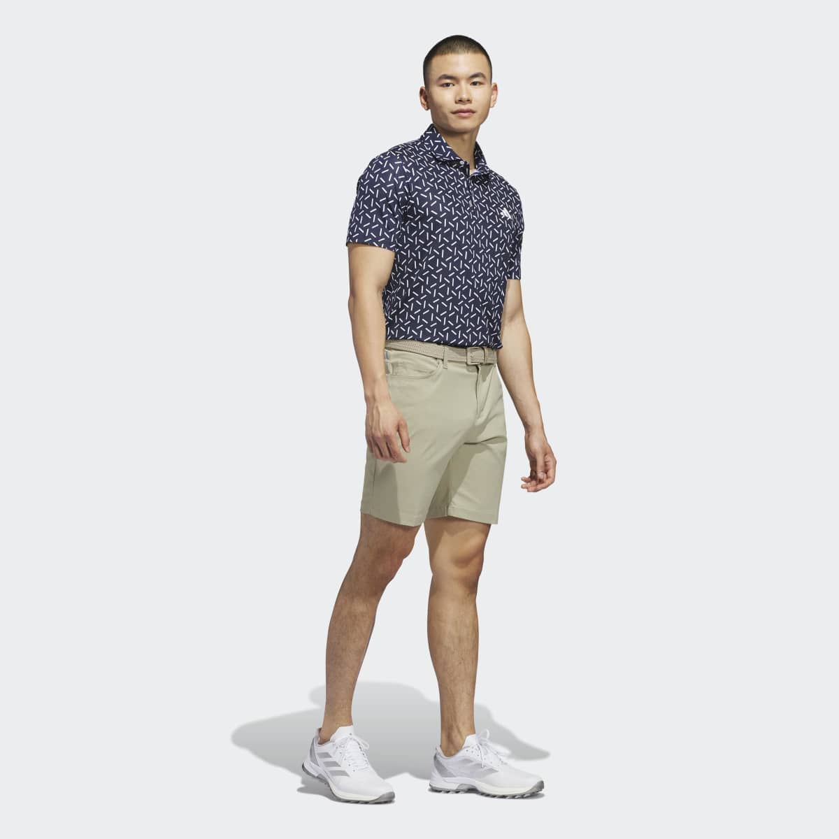 Polo de Homem Climacool Con Estampado Malla Ultimate365 Azul-5