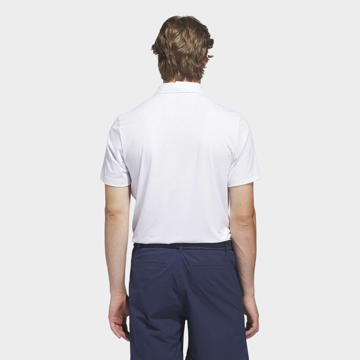Polo de Homem com Estampado Ultimate365+ Go-To Branco-2