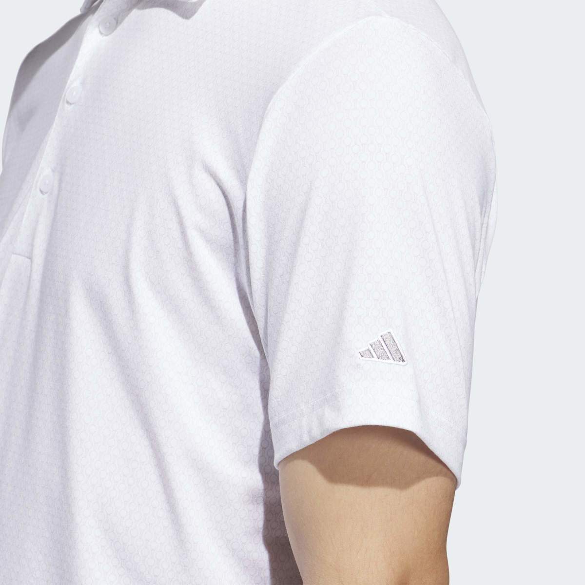 Polo de Homem com Estampado Ultimate365+ Go-To Branco-4