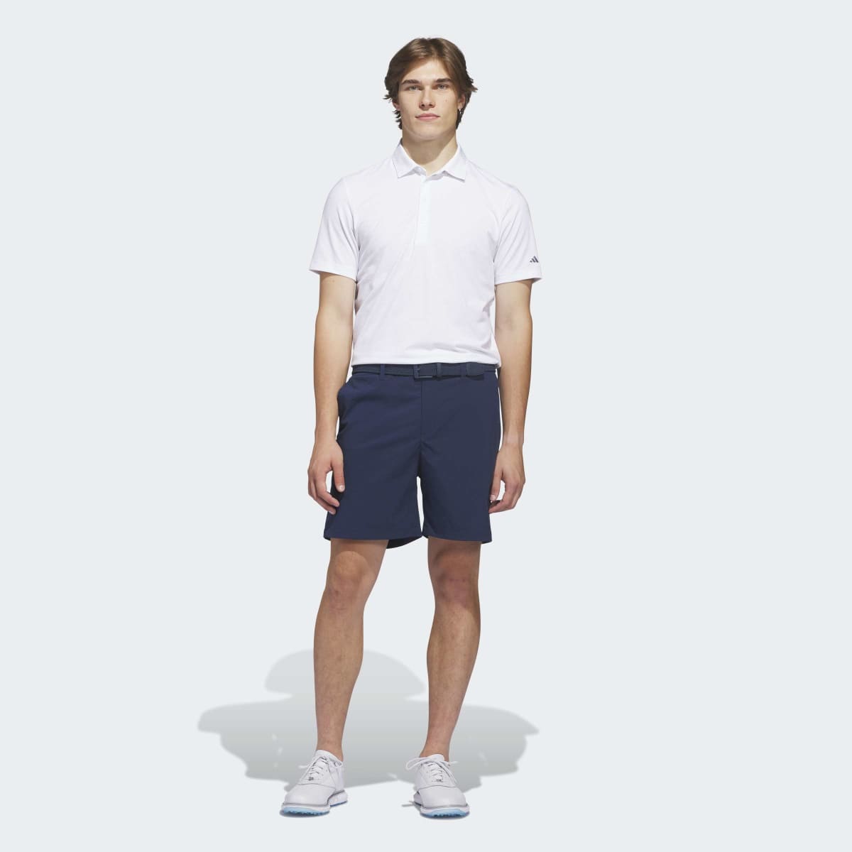 Polo de Homem com Estampado Ultimate365+ Go-To Branco-5