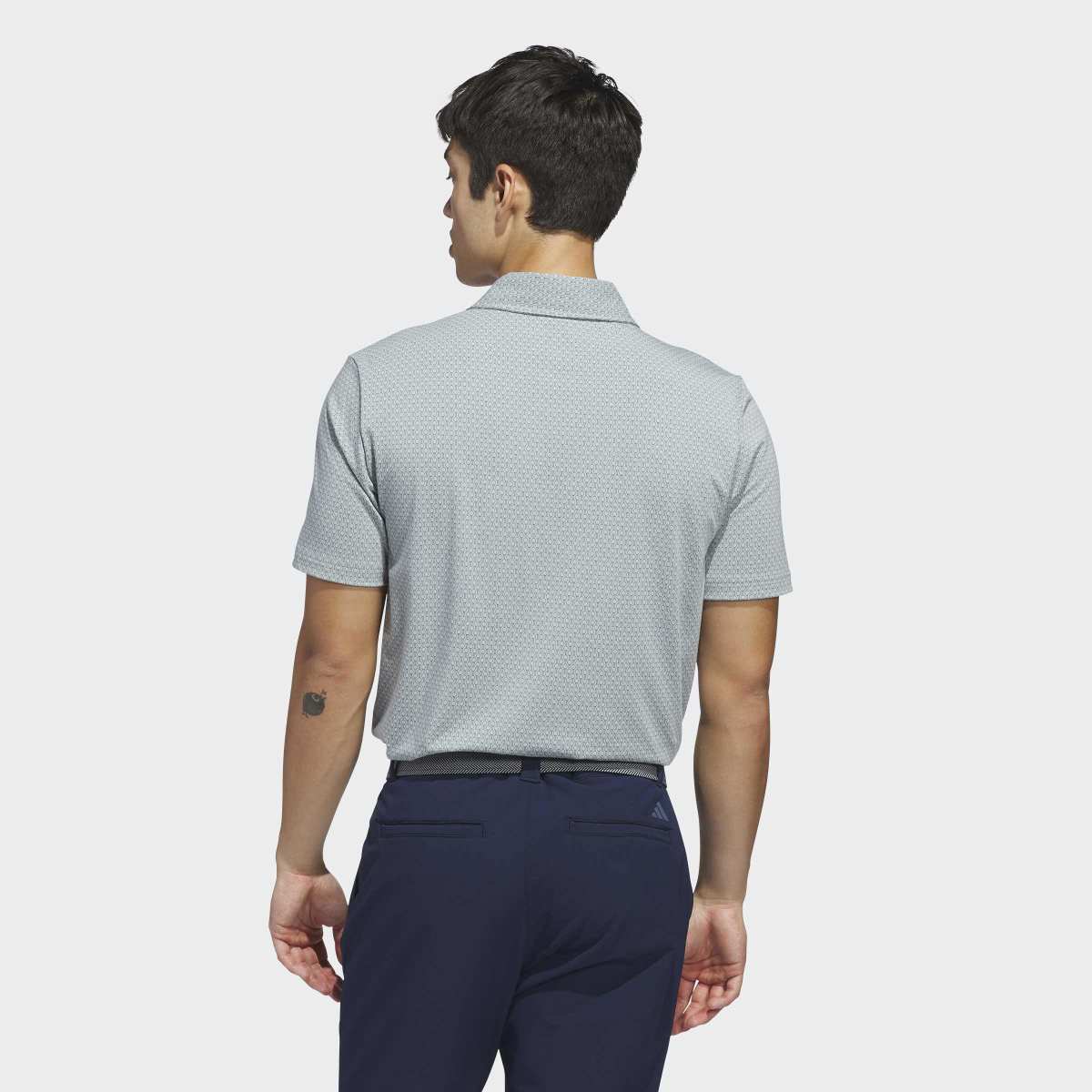 Polo de Homem com Estampado Ultimate365+ Go-To Verde-2