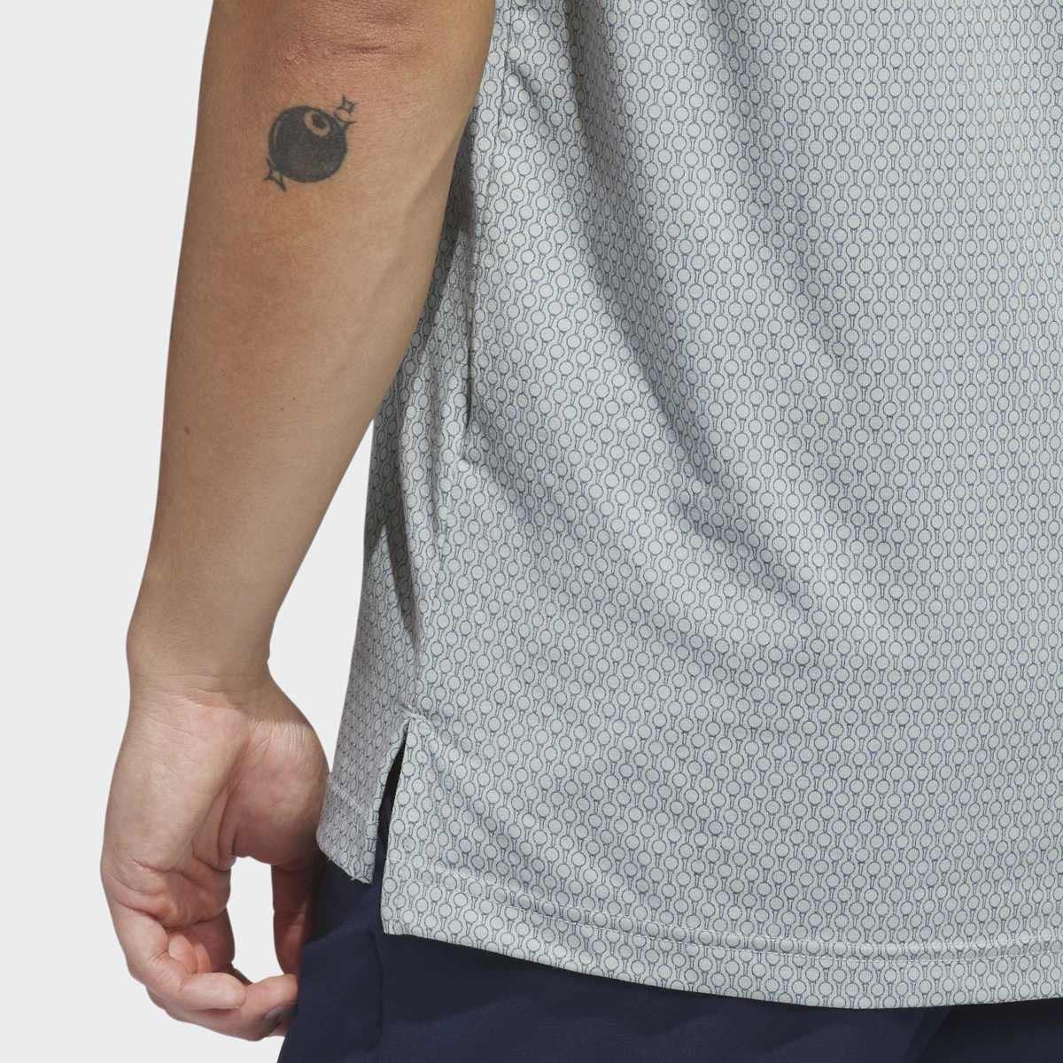 Polo de Homem com Estampado Ultimate365+ Go-To Verde-3