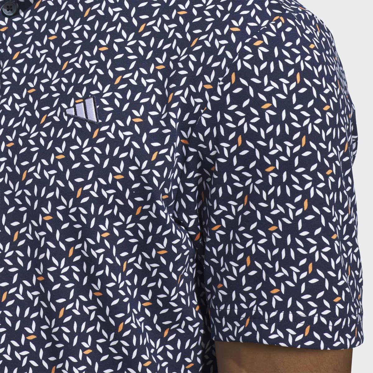 Polo de Homem Ultimate365+ Soft Print Azul-3