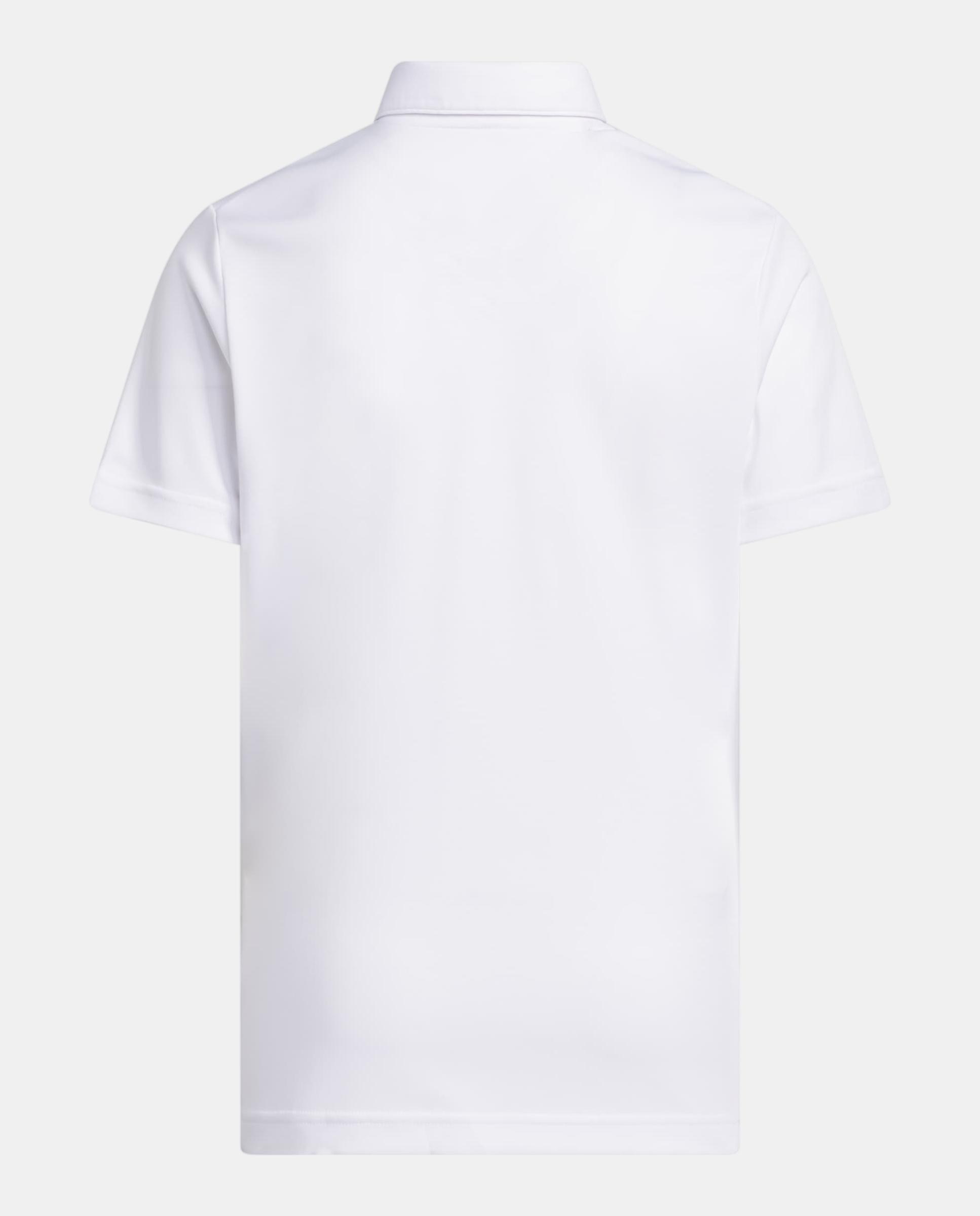 Polo de Golf de Menino Performance Branco-2