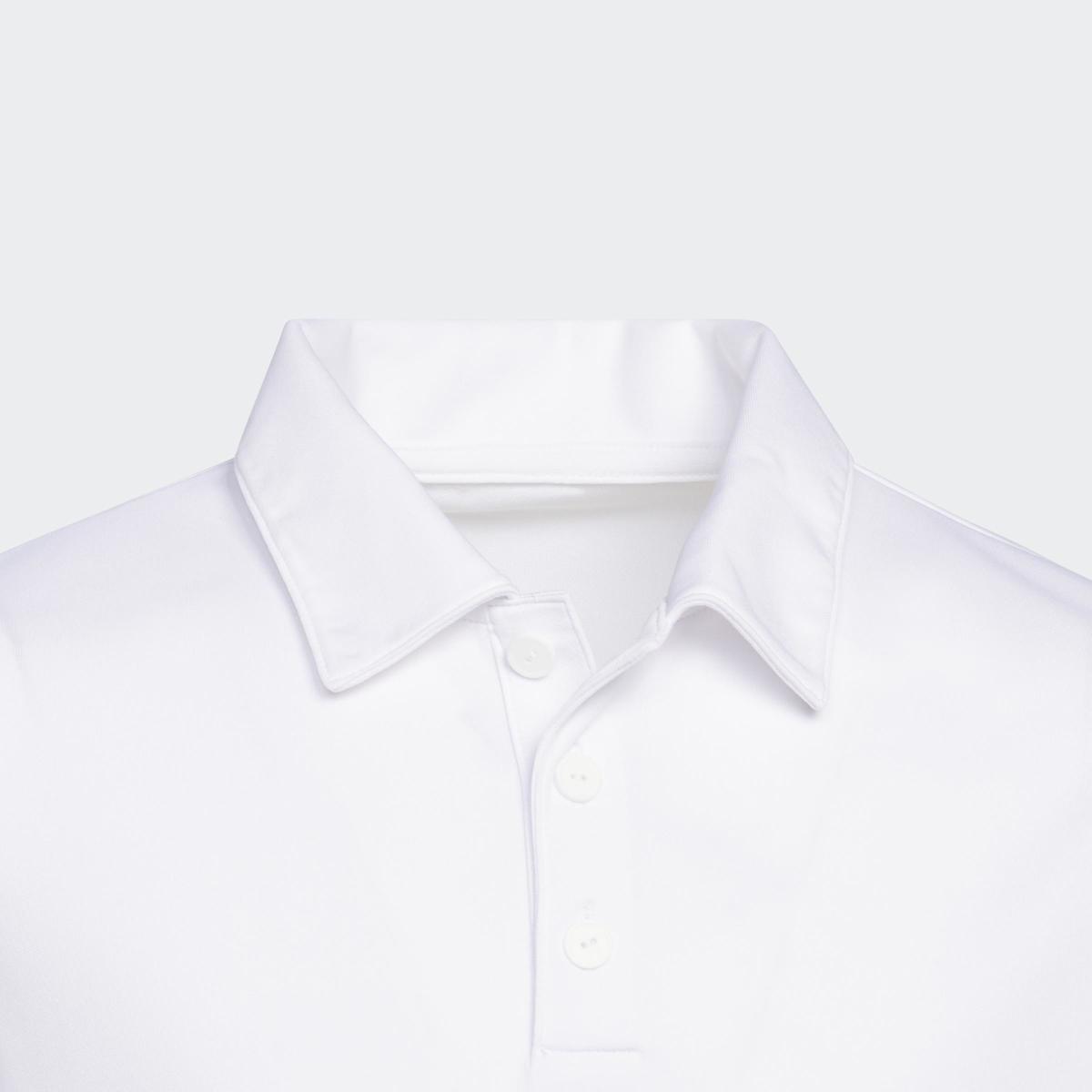 Polo de Golf de Menino Performance Branco-4