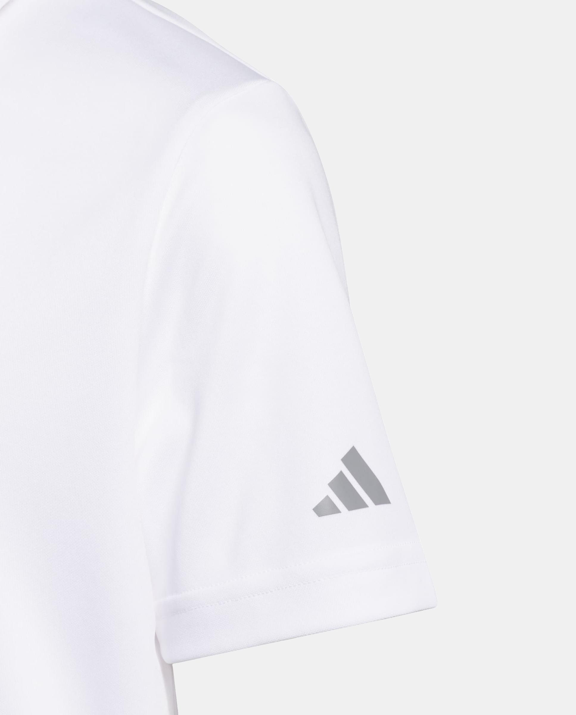 Polo de Golf de Menino Performance Branco-6