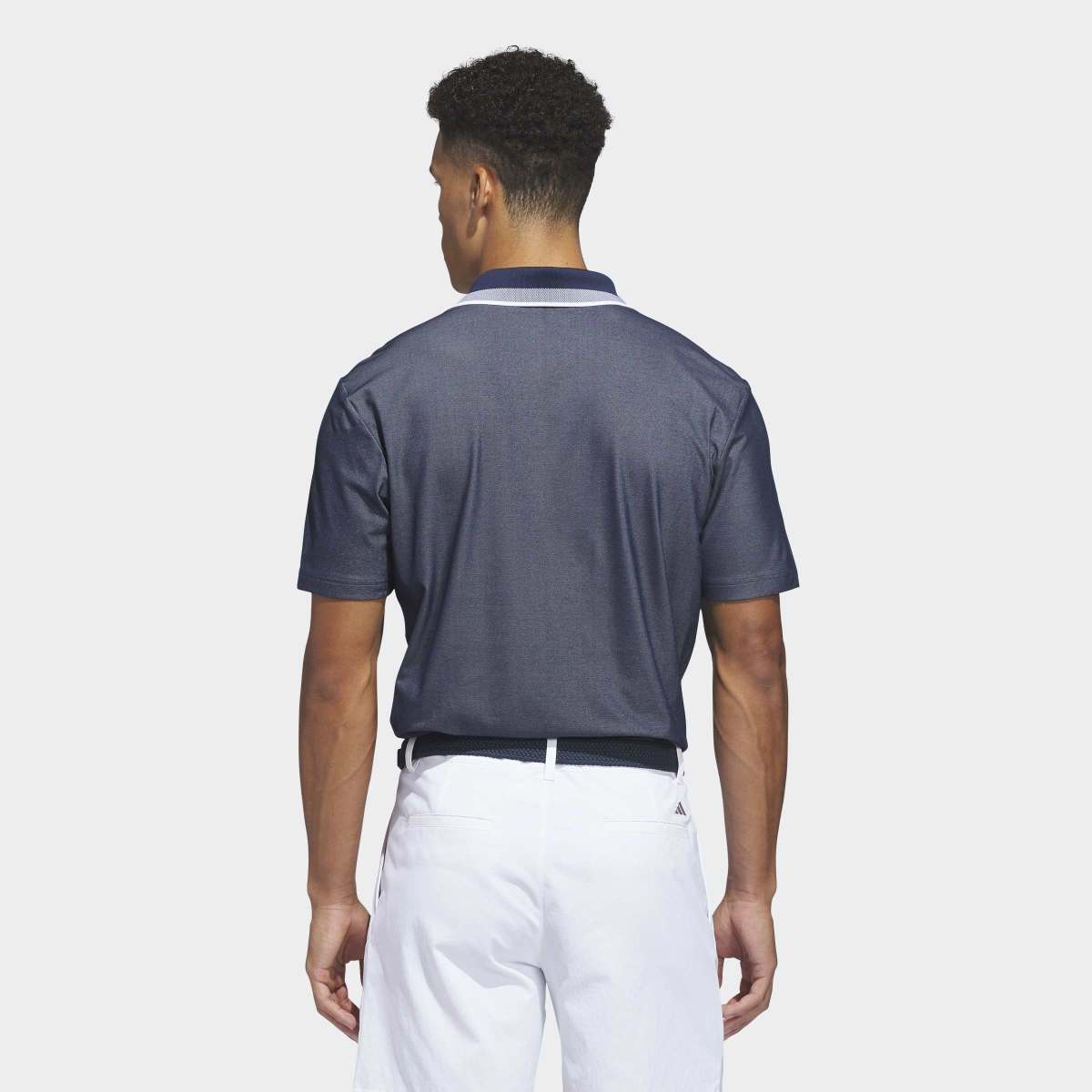 Polo Piqué de Homem Azul-2