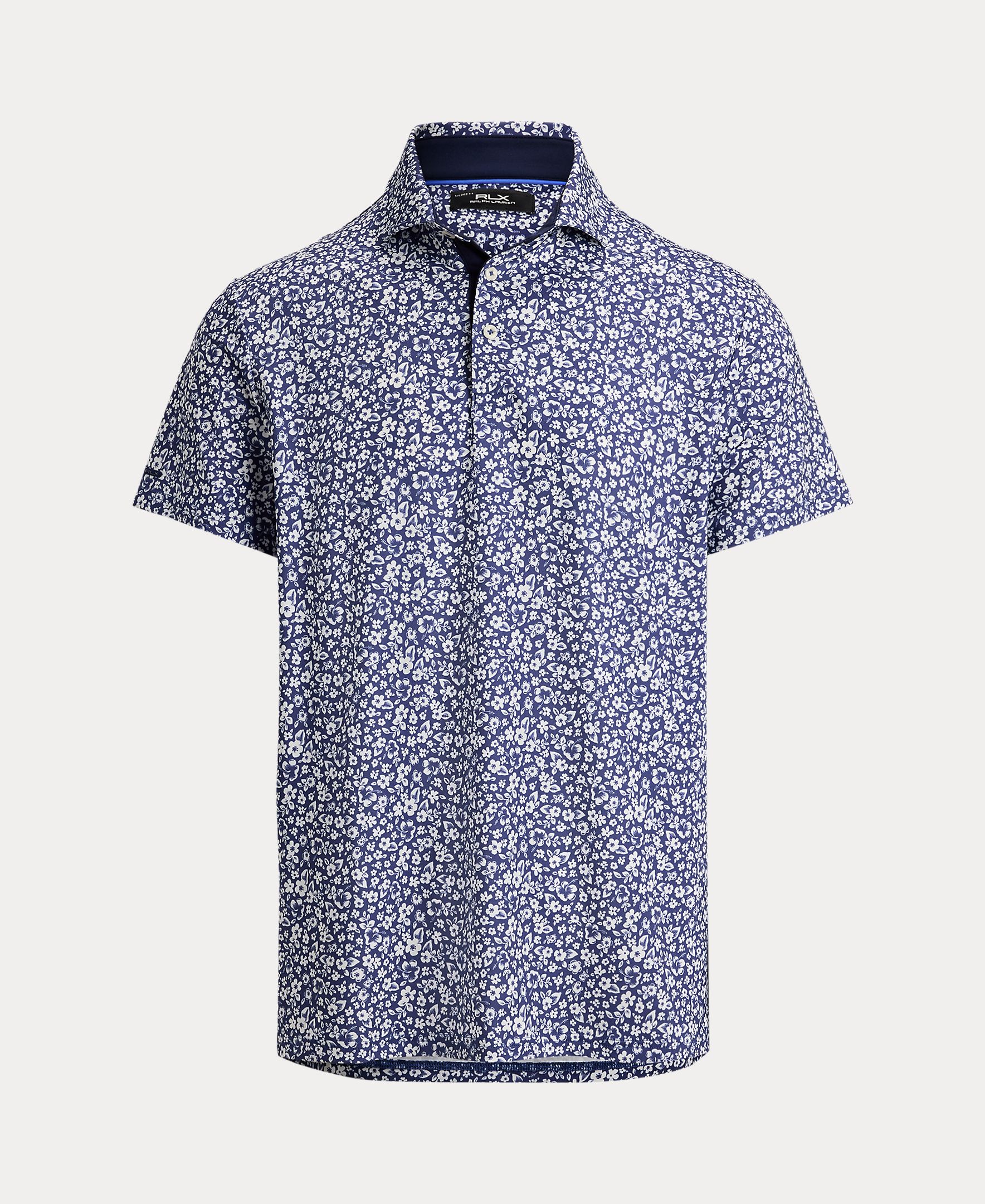 Polo Técnico de Homem Tailored Fit Azul-marinho-6