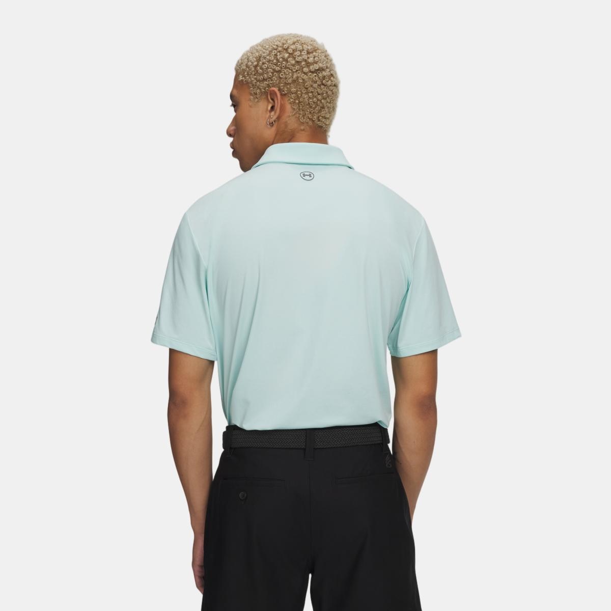 Polo de Golf de Homem Curry Armourdry Polo Verde-menta-2