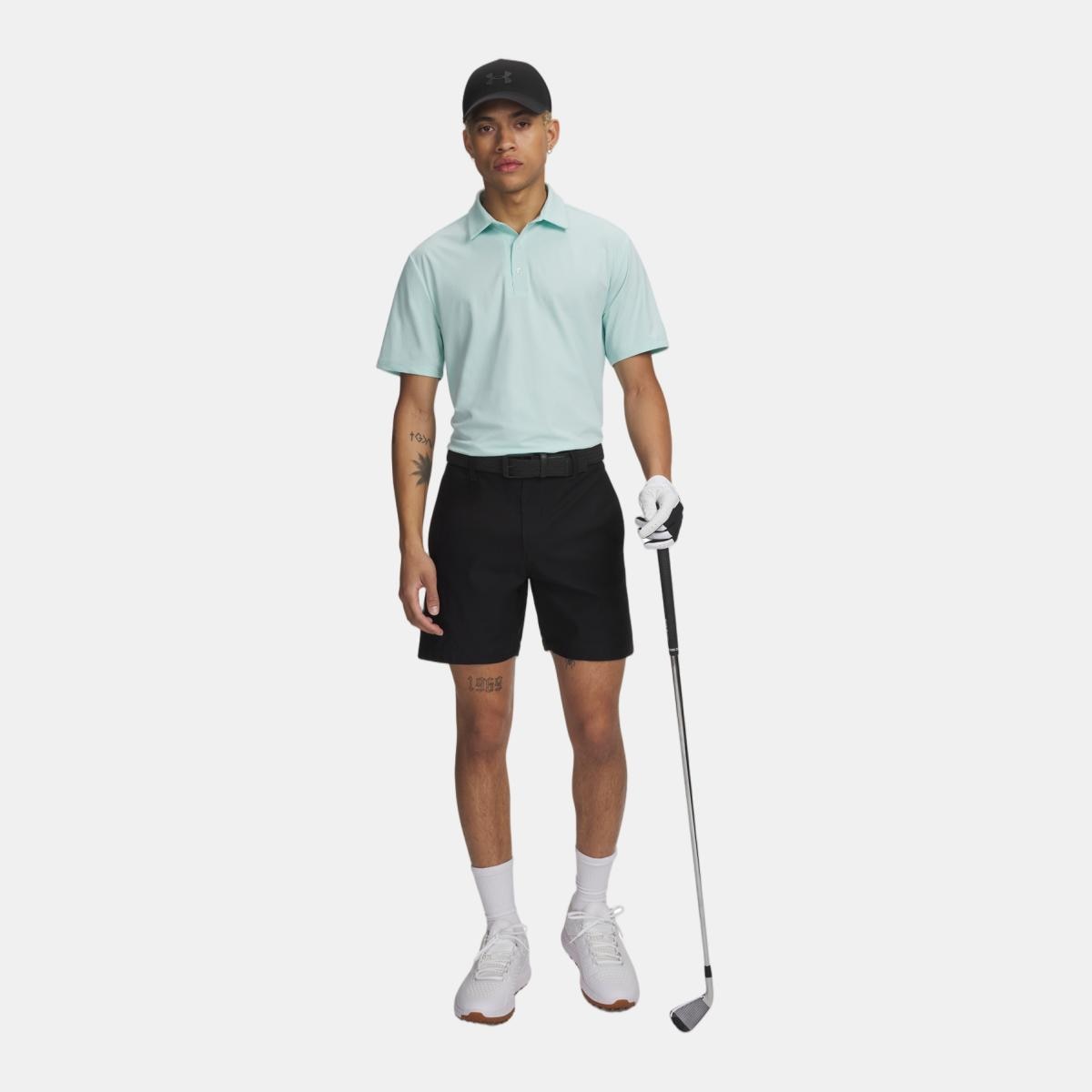 Polo de Golf de Homem Curry Armourdry Polo Verde-menta-4