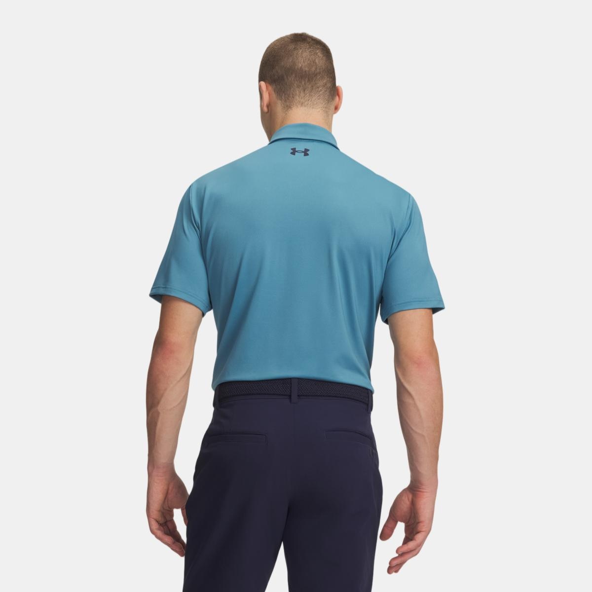 Polo de Golf de Homem Ua Matchplay Polo Verde-2