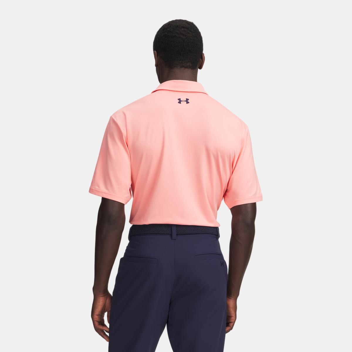 Polo de Golf de Homem Ua Matchplay Polo Rosa-claro-2