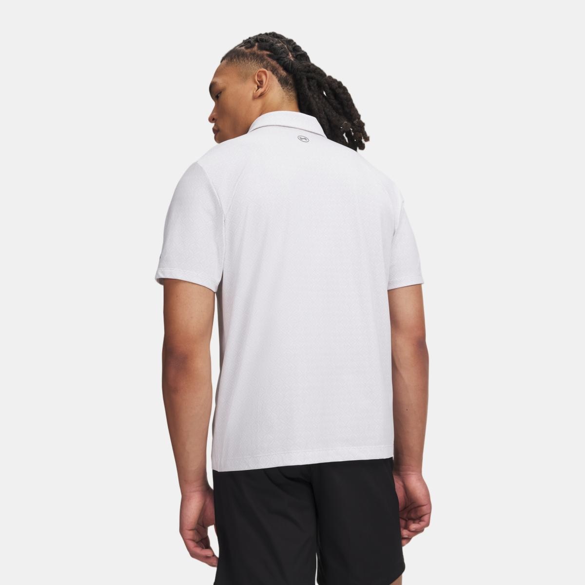 Polo de Golf de Homem Curry Armourdry Bd Shirt Branco-2
