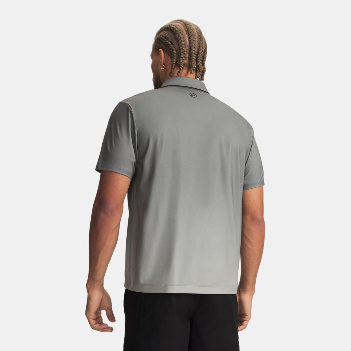Polo de Golf de Homem Curry Armourdry Bd Shirt Verde-acinzentado-2