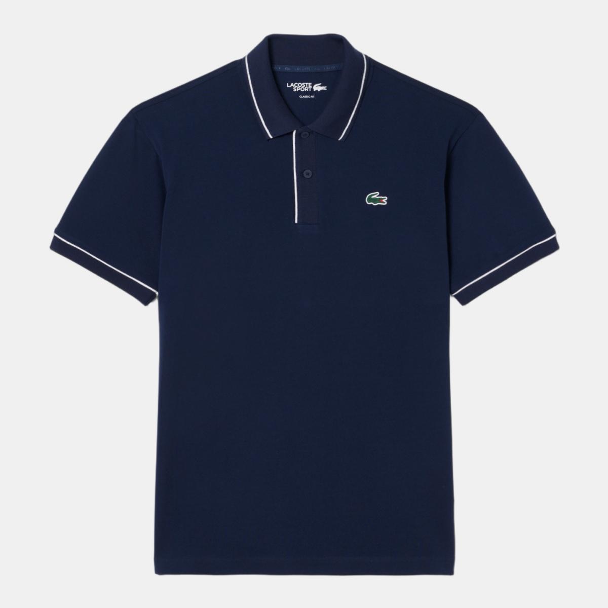 Polo de Golf de Homem Azul-marinho-4
