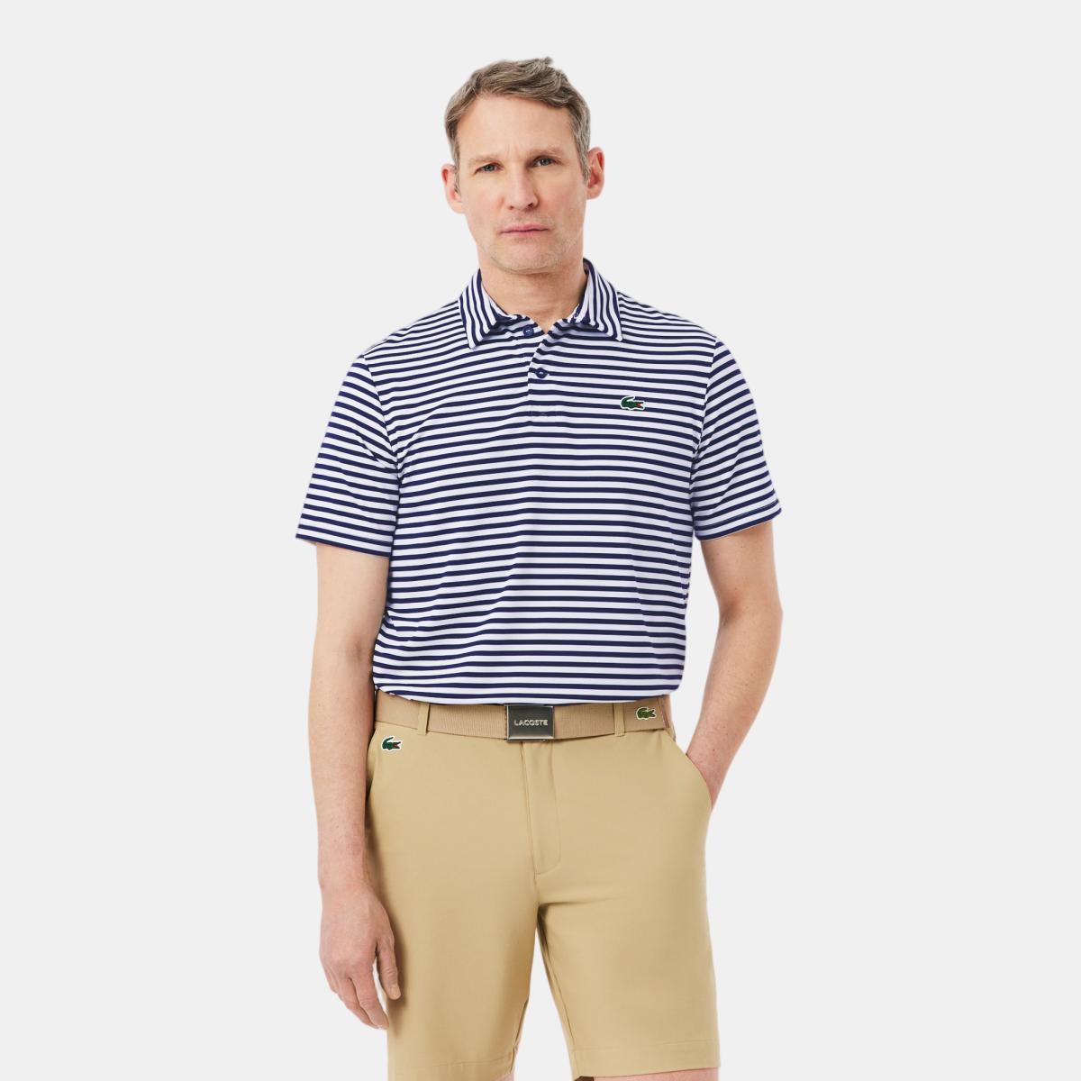Polo de Golf de Homem Azul-marinho-1