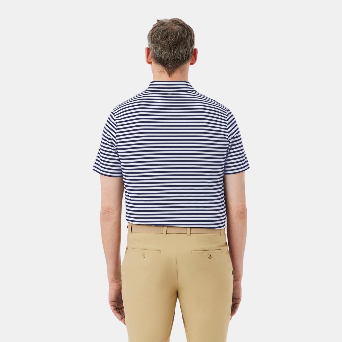 Polo de Golf de Homem Azul-marinho-2