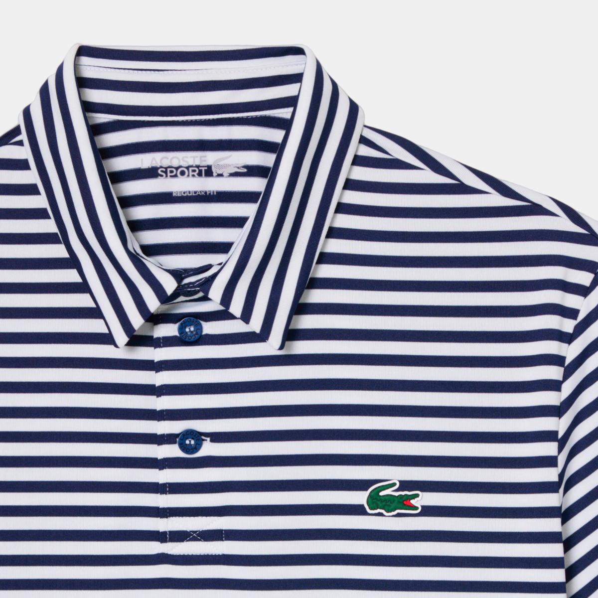 Polo de Golf de Homem Azul-marinho-4