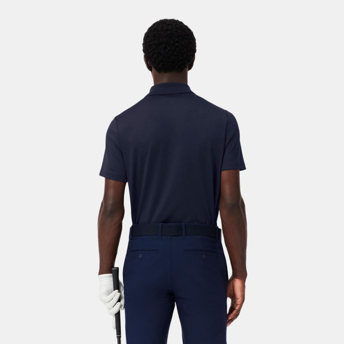 Polo de Golf de Homem Azul-marinho-3