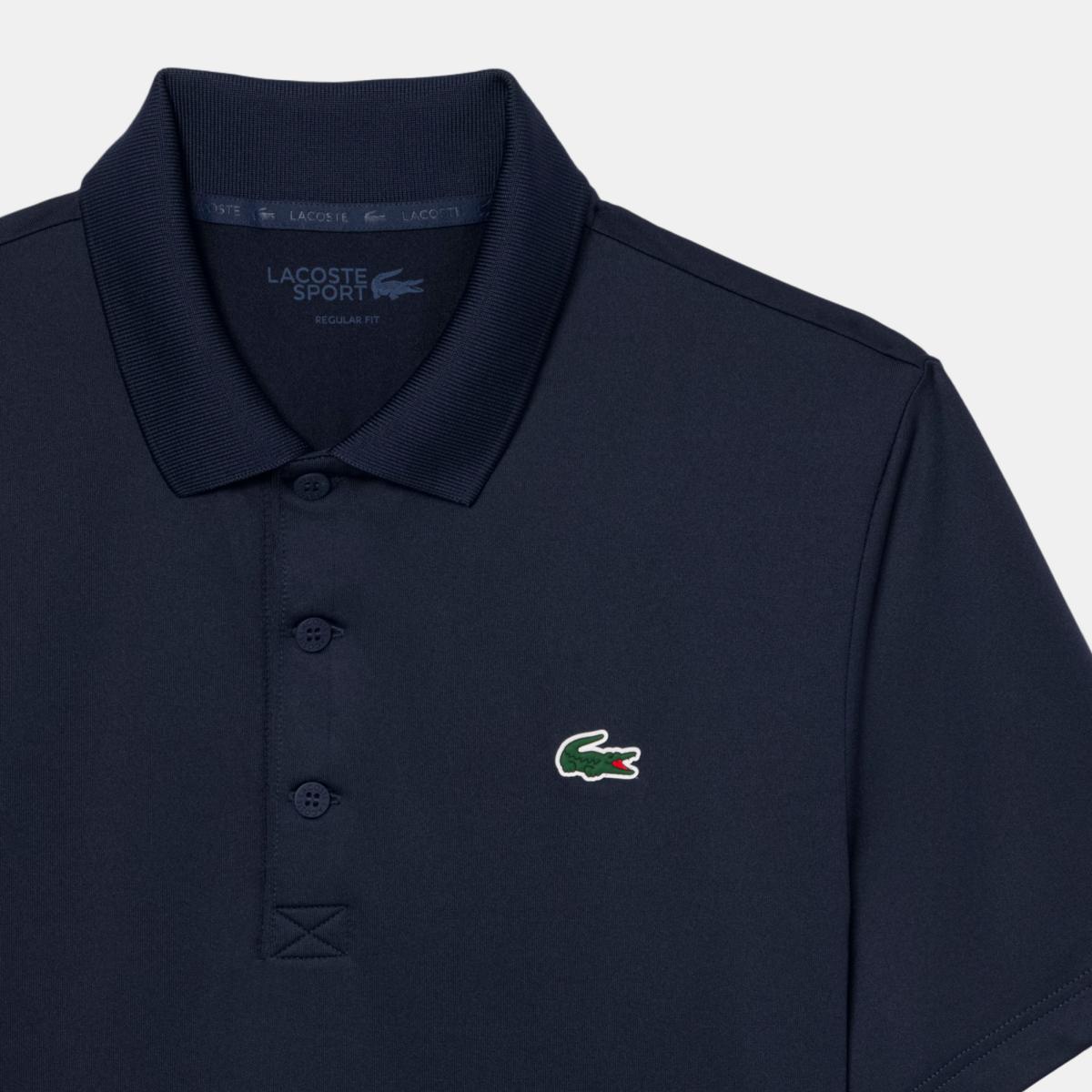 Polo de Golf de Homem Azul-marinho-4