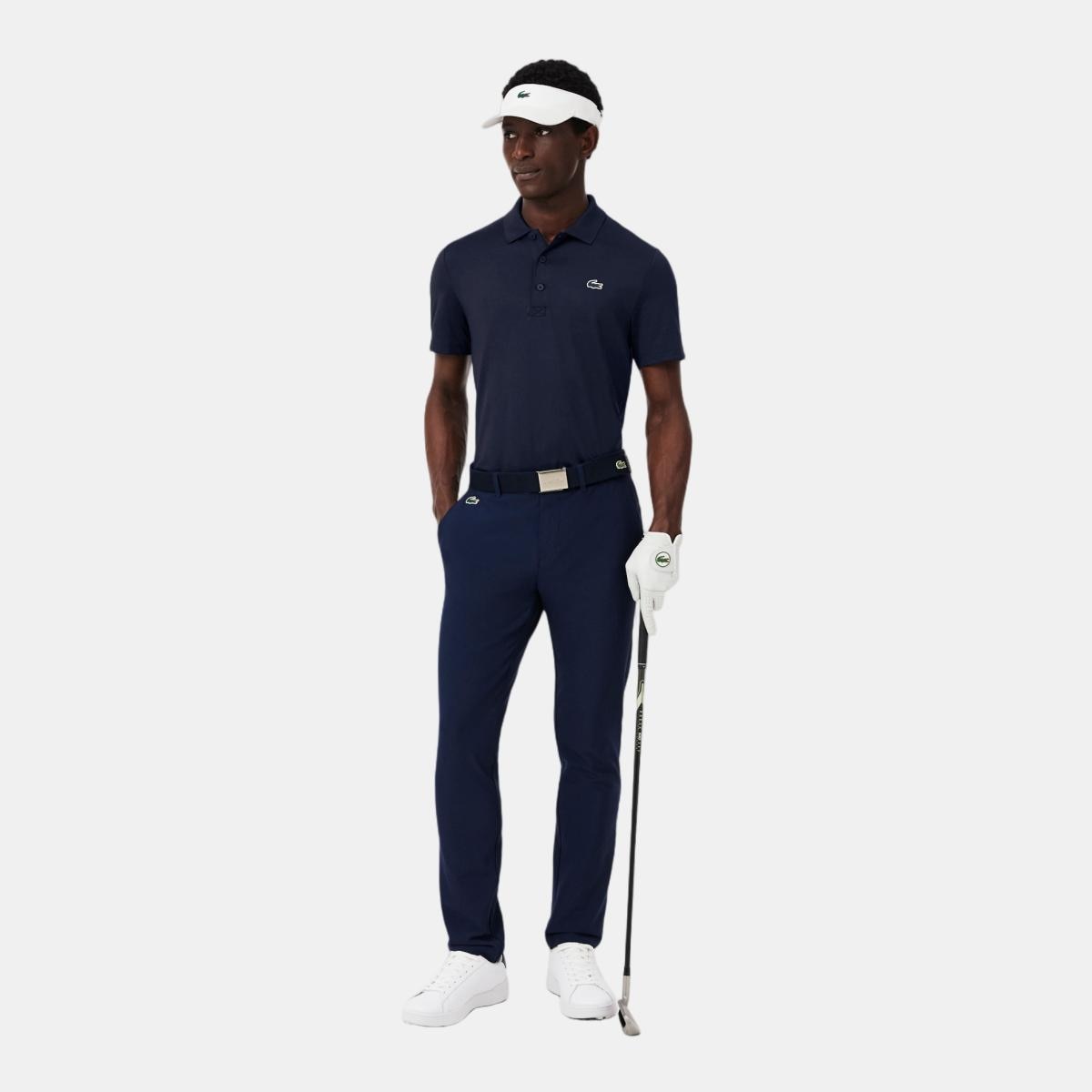 Polo de Golf de Homem Azul-marinho-5