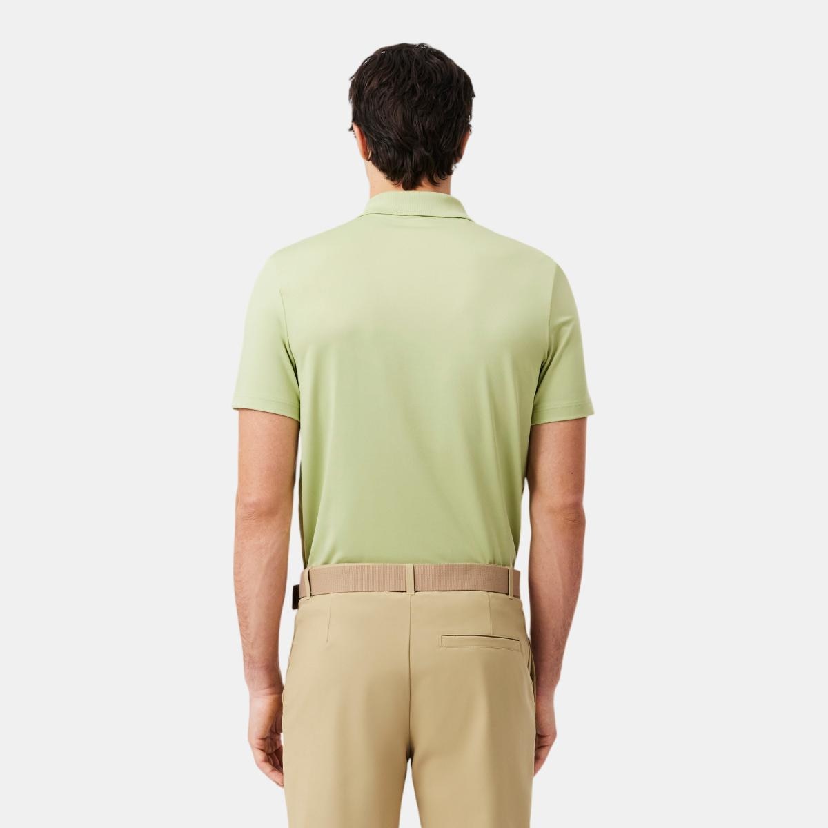 Polo de Golf de Homem Verde-3