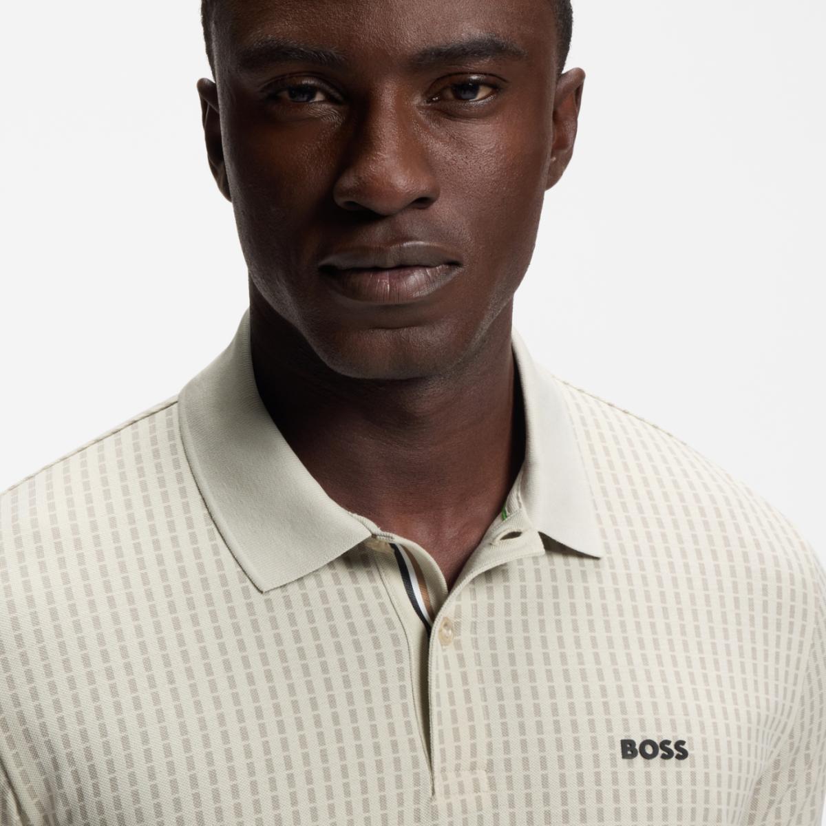 Polo de Golf de Homem Birdie 3 Bege-3