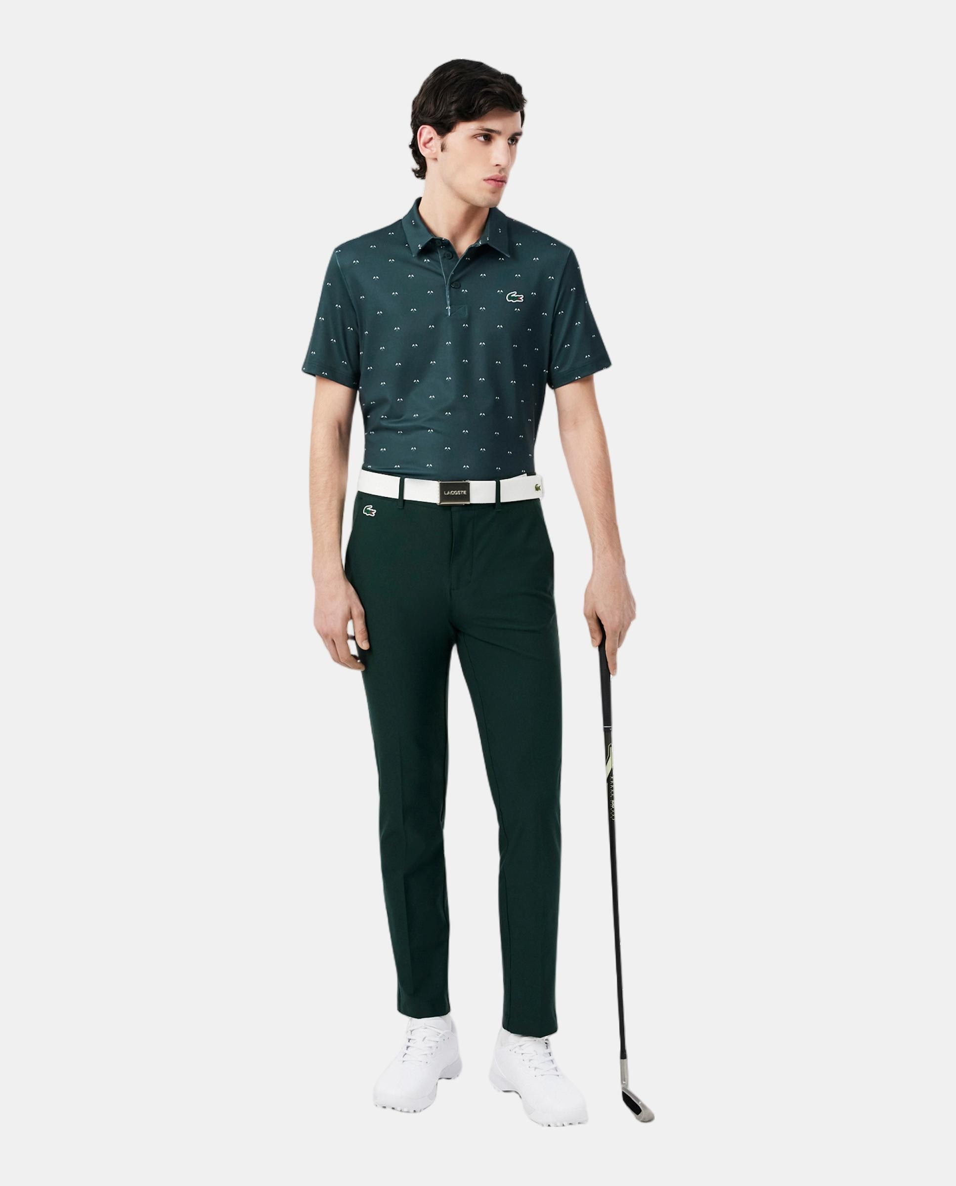 Polo de Golf de Hombre Lacoste - Verde oscuro Verde oscuro-4
