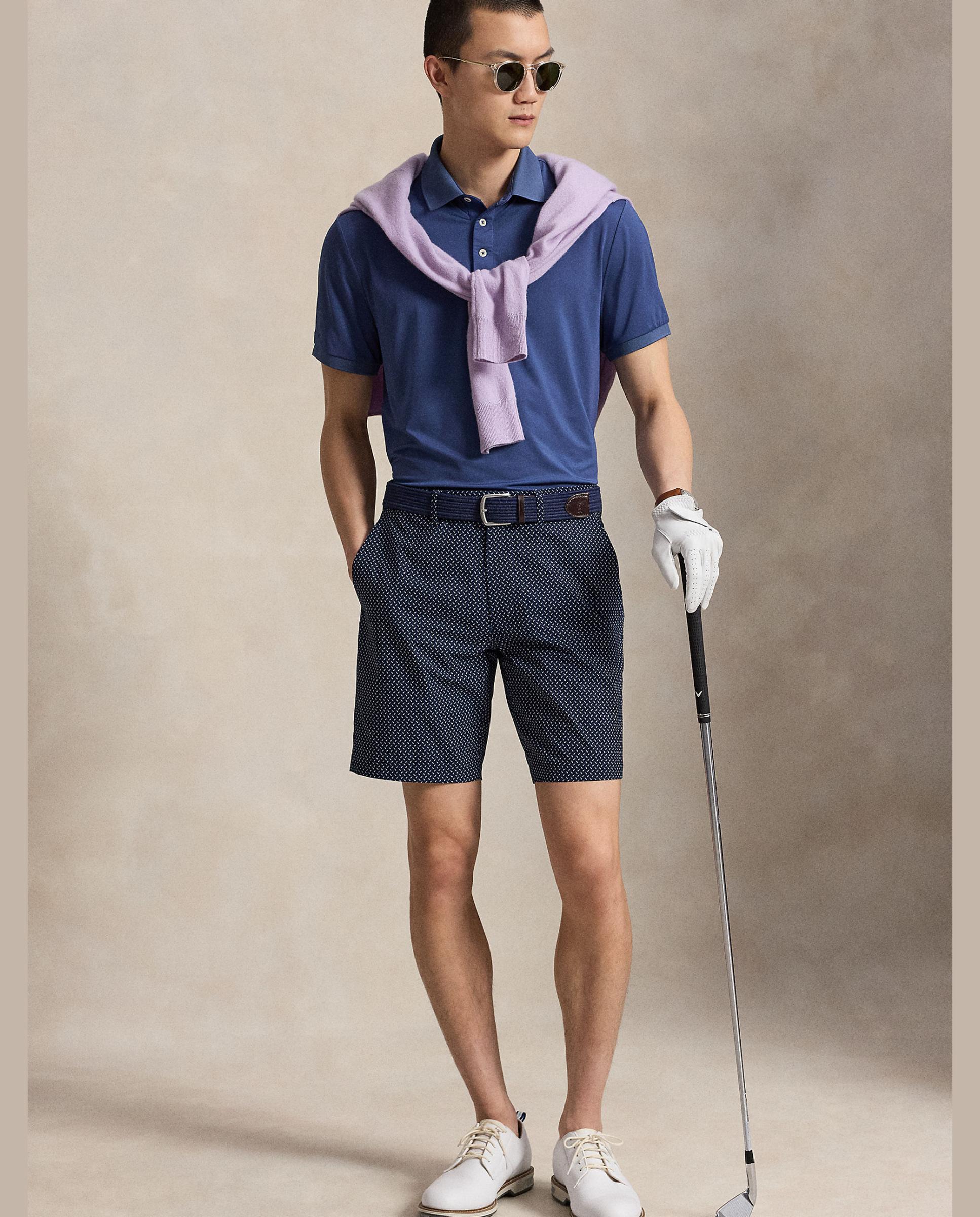 Polo de Homem Tailored Fit Índigo-4