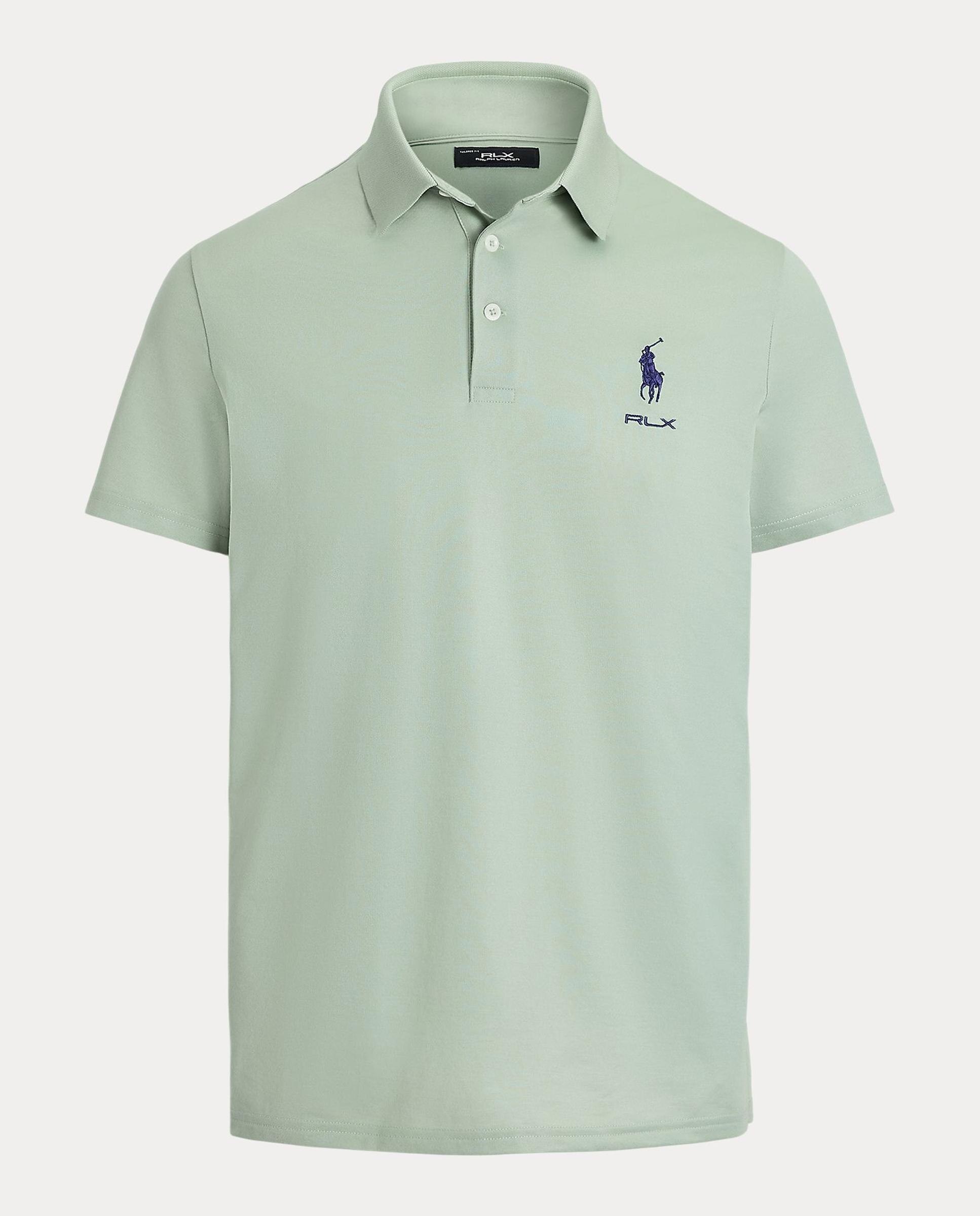 Polo de Homem Tailored Fit Verde-antiquário-5
