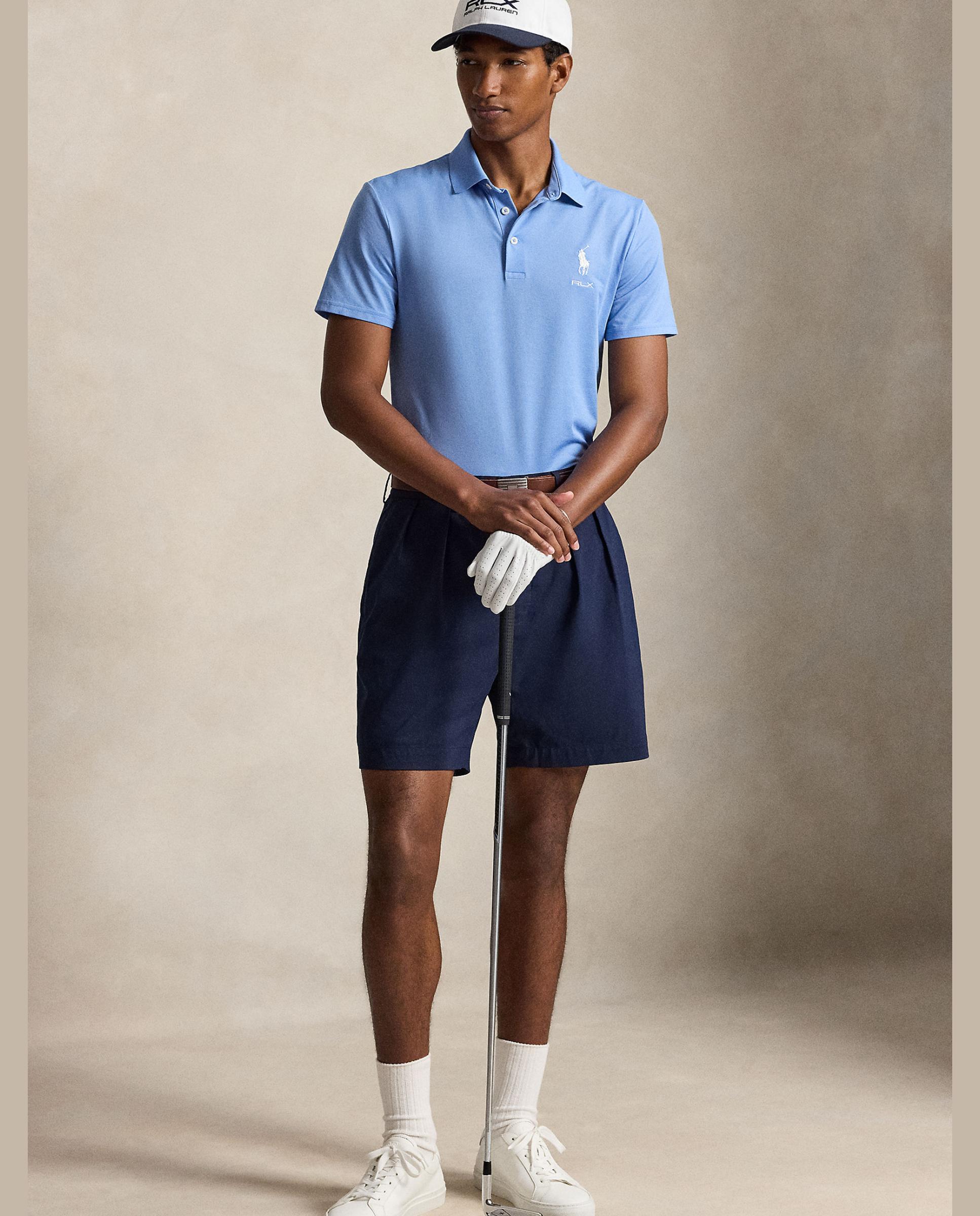 Polo de Homem Tailored Fit Índigo-4