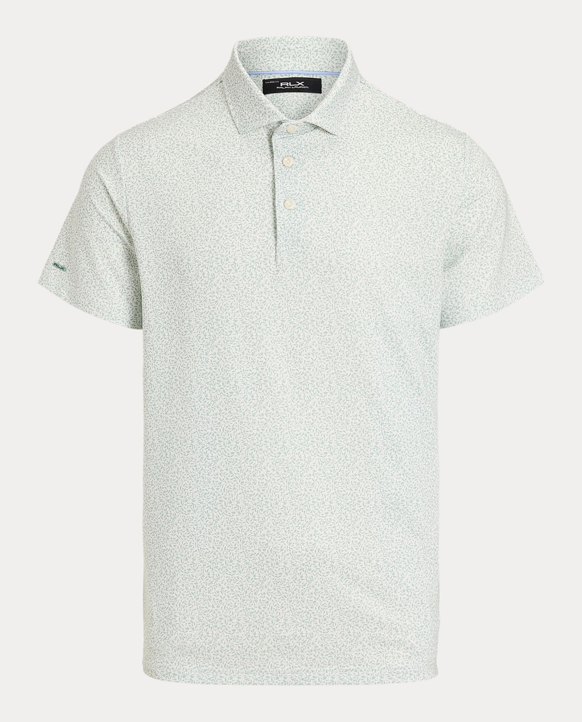 Polo de Homem Tailored Fit Verde Água-6
