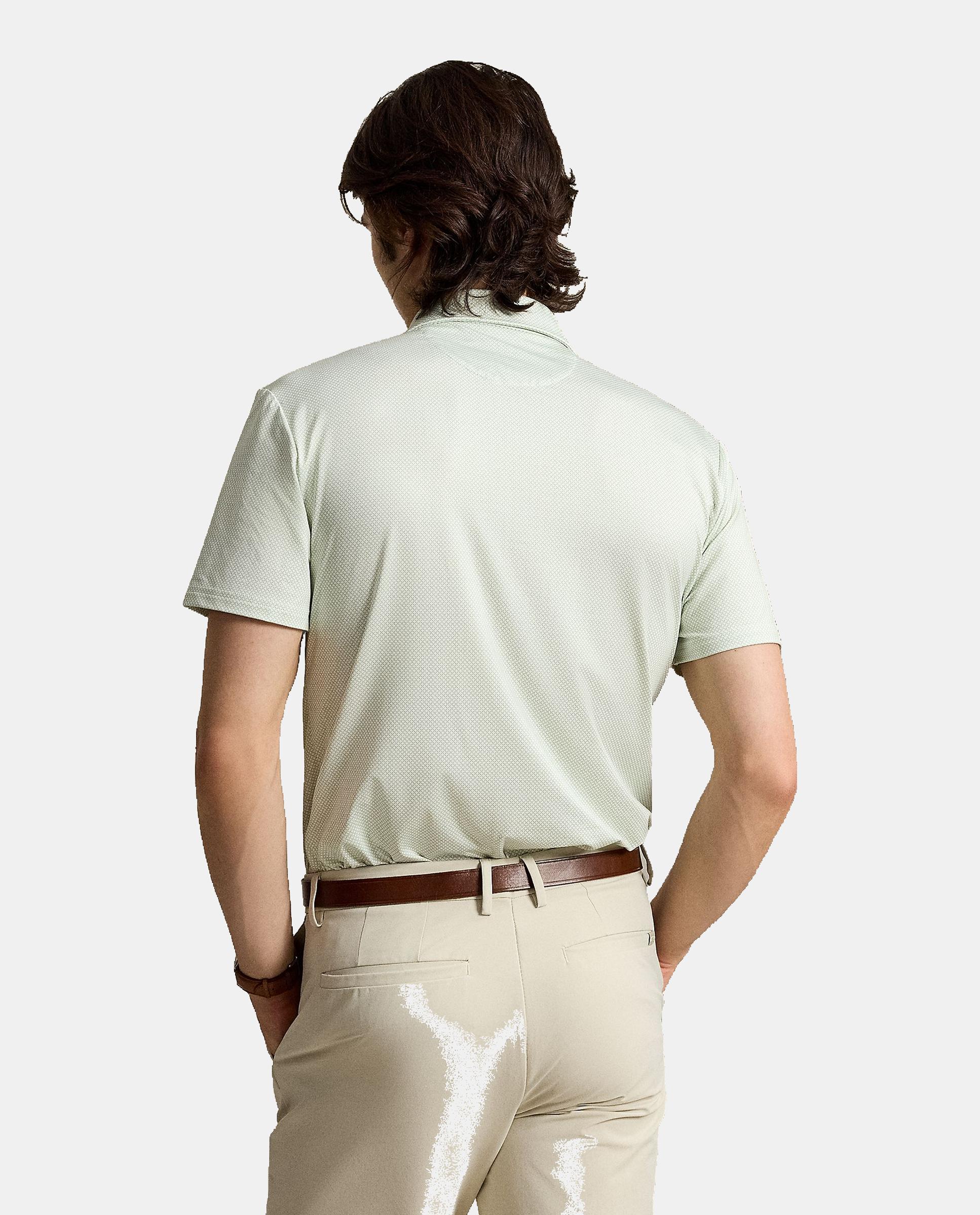 Polo de Homem Tailored Fit Verde-antiquário-3