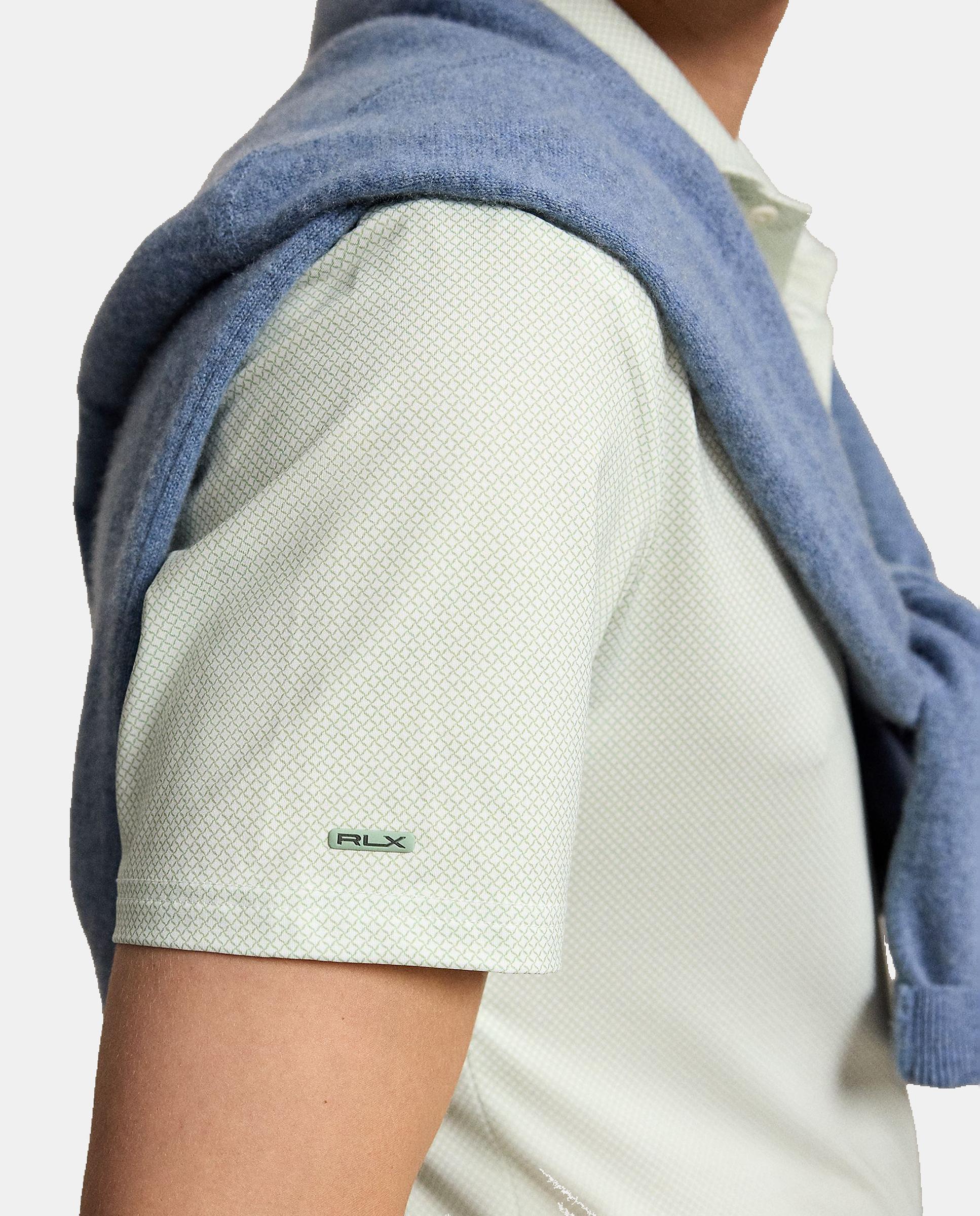 Polo de Homem Tailored Fit Verde-antiquário-5