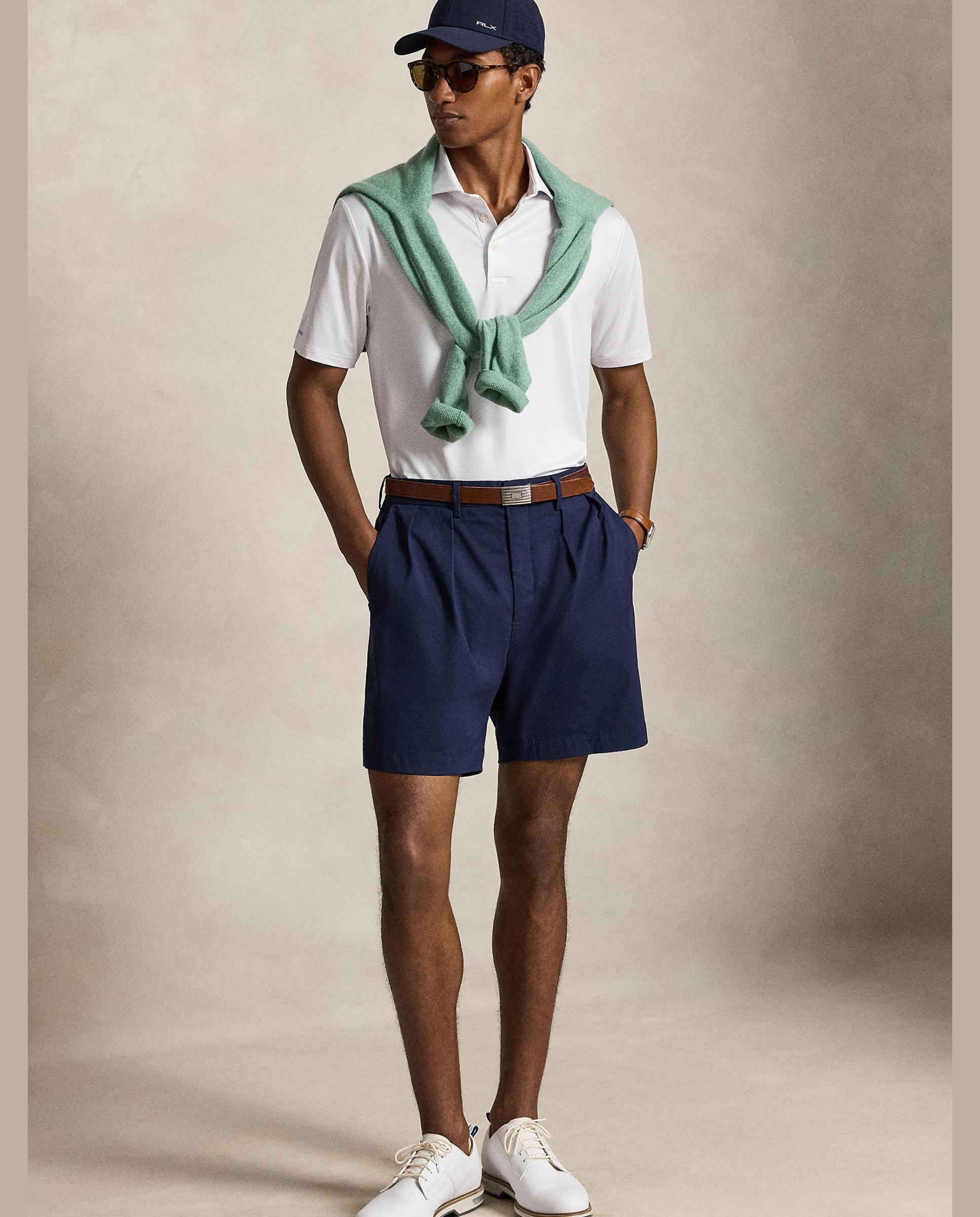 Polo de Homem Tailored Fit Azul-claro-4