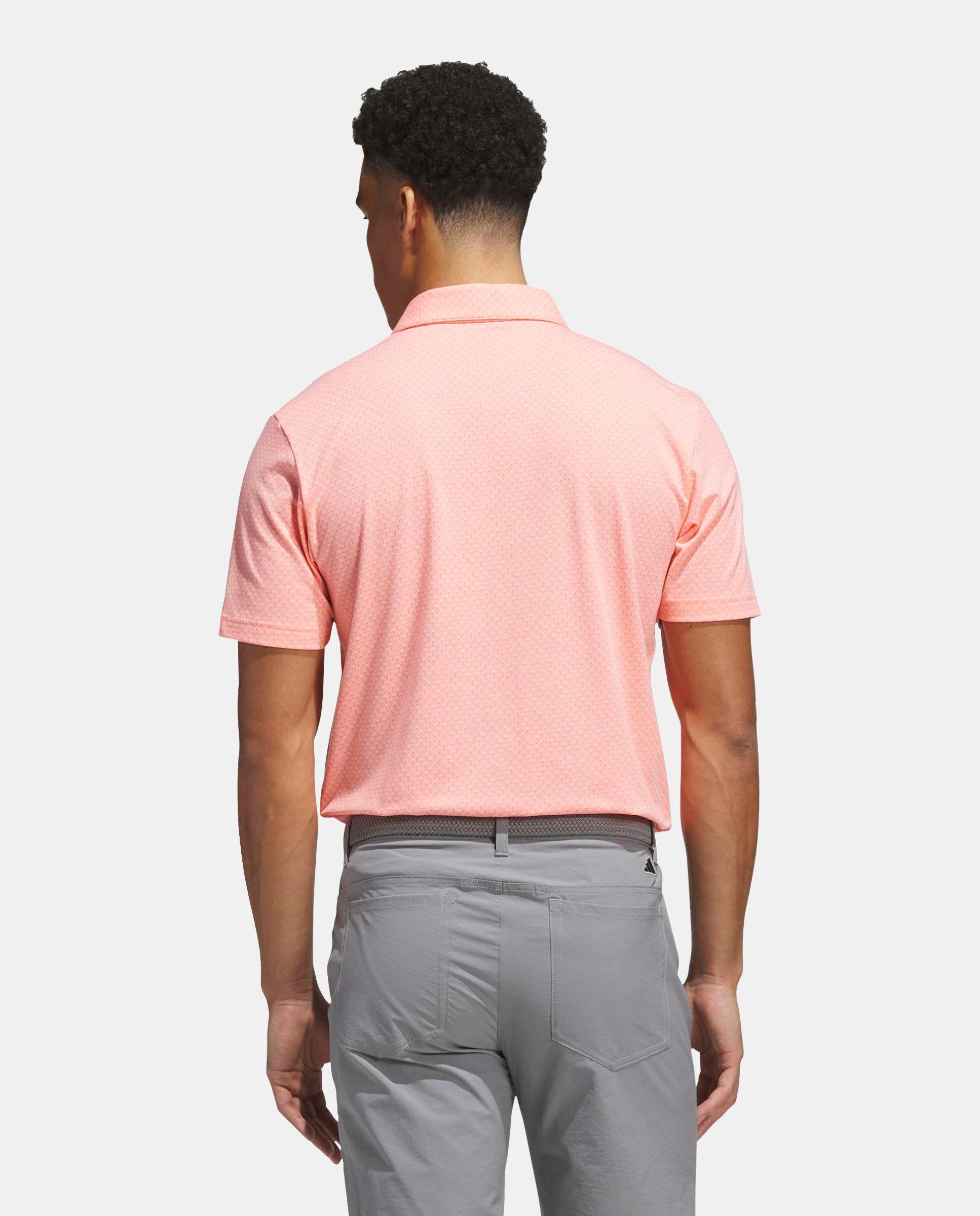 Polo de Golf de Homem Estampado Ultimate 365 Adidas Castanho-2