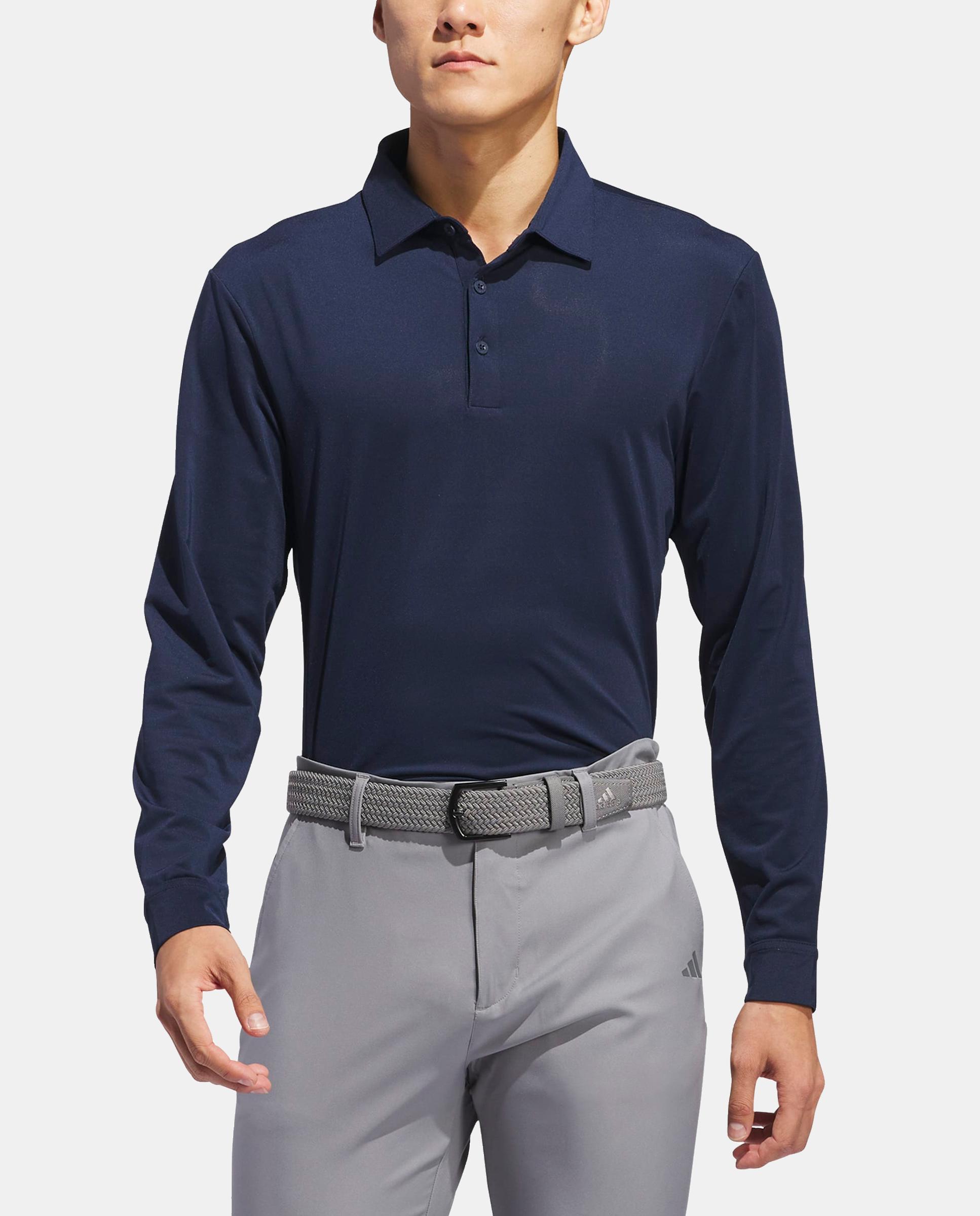 Imagem 0 de Polo de Golf de Manga Comprida de Homem Adidas