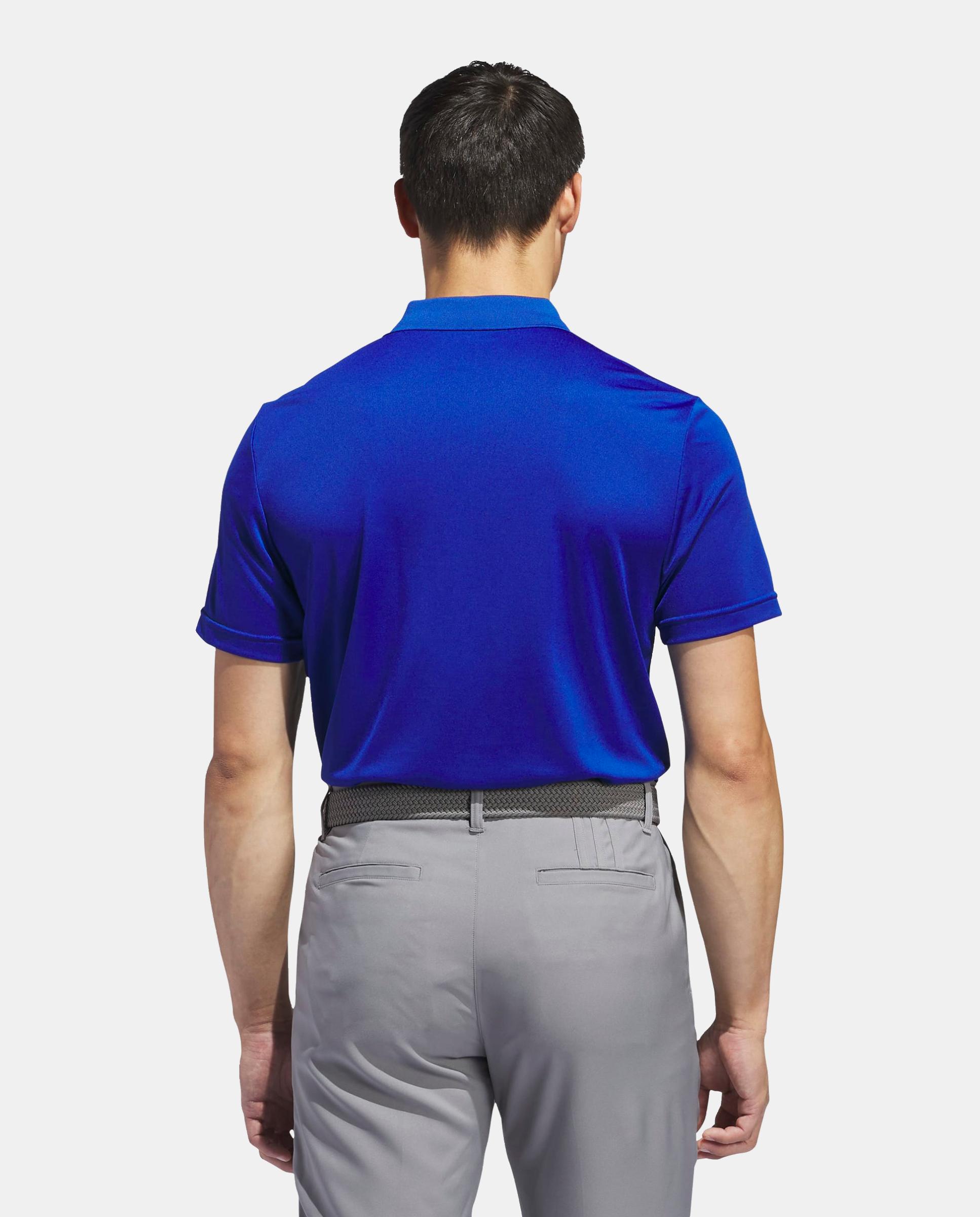Polo de Golf de Homem Performance Azul-2